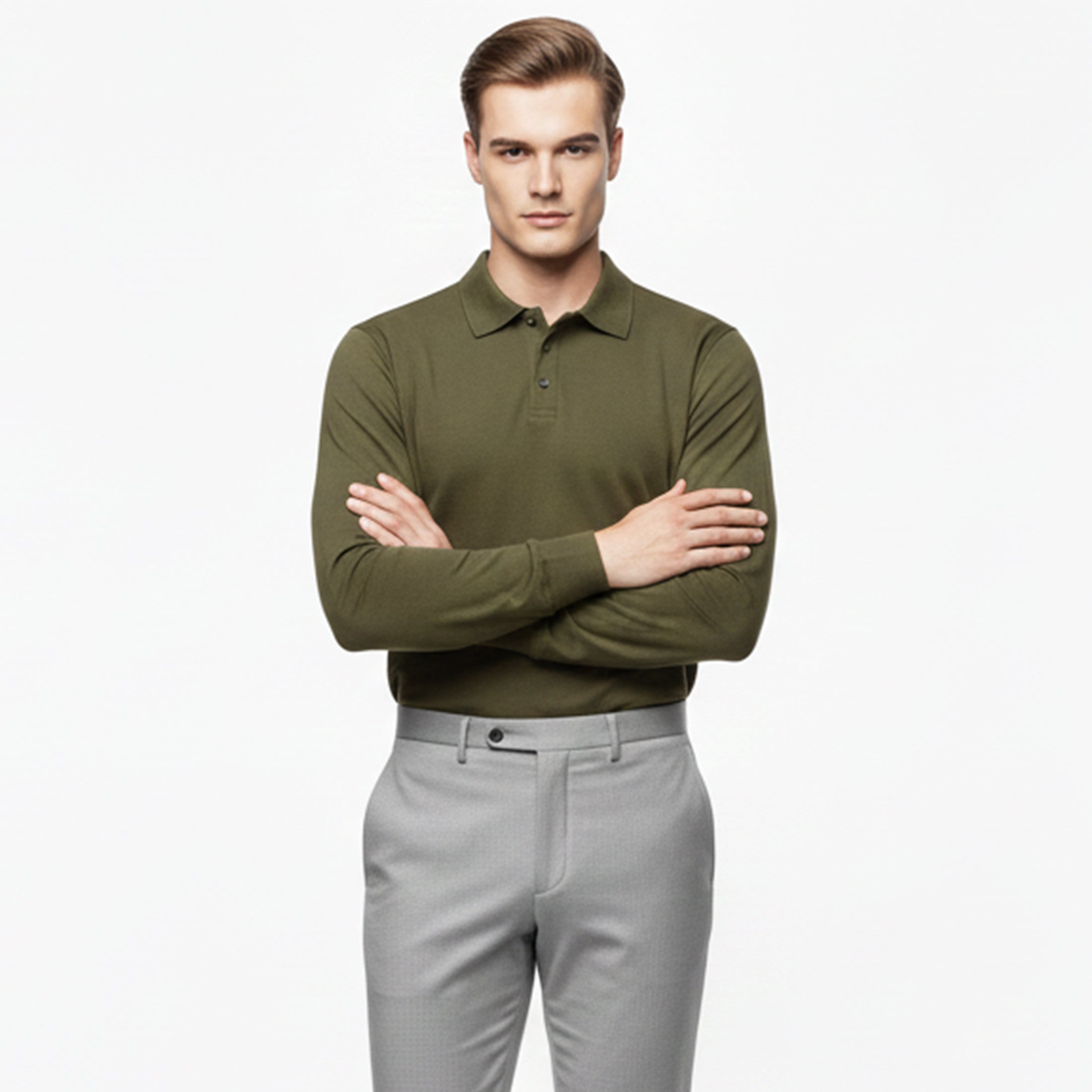 Dorvelli | Men’s Cotton Polo Tee – Heritage Fit