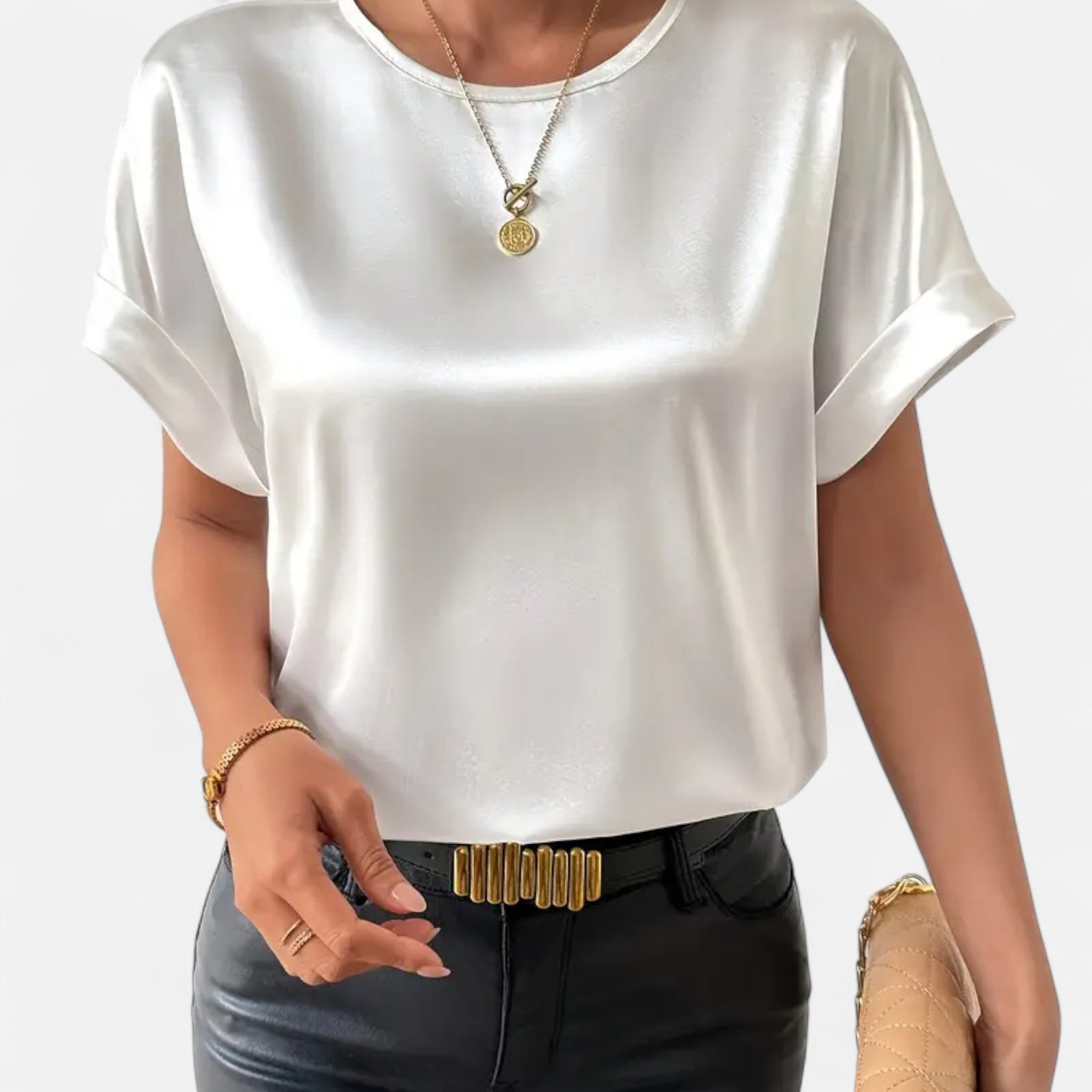 Dorvelli | Women’s Blouse – Elegant Batwing Sleeve