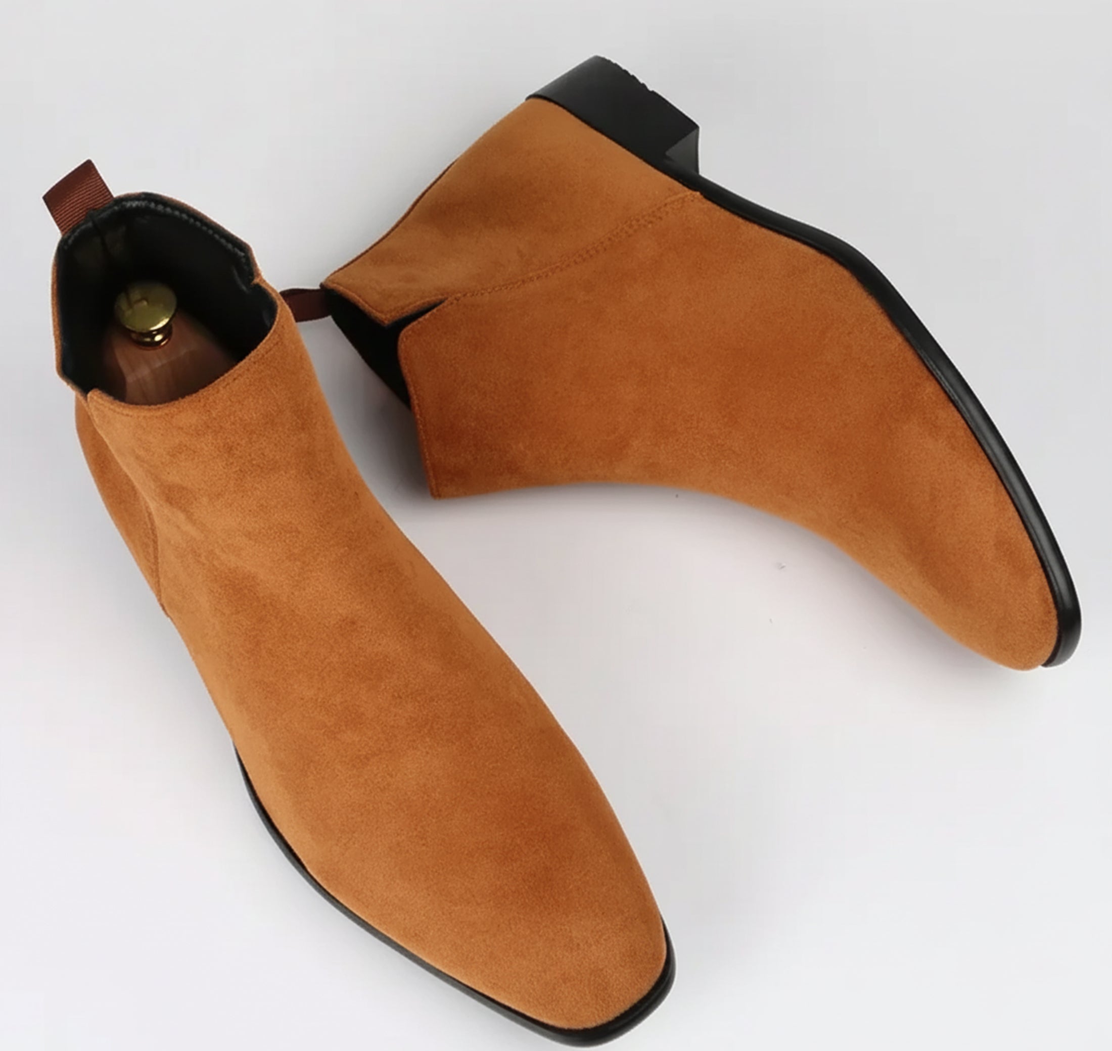 Dorvelli | Men’s Winter Chelsea Boots – Classic Square Modernity