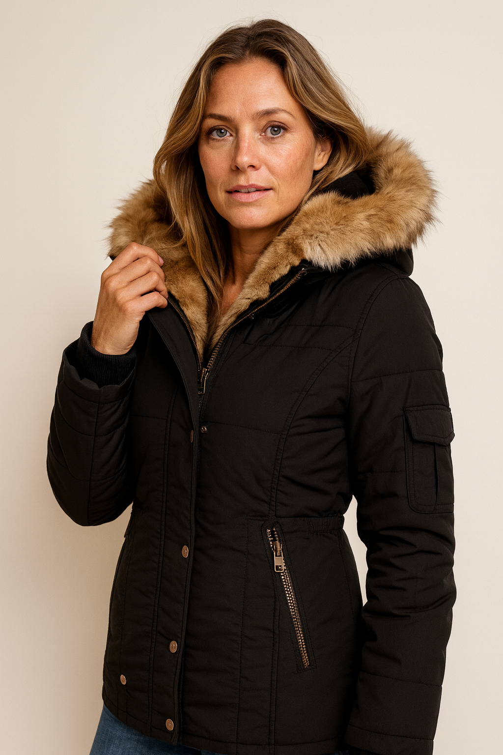 Women's Quilted Parka