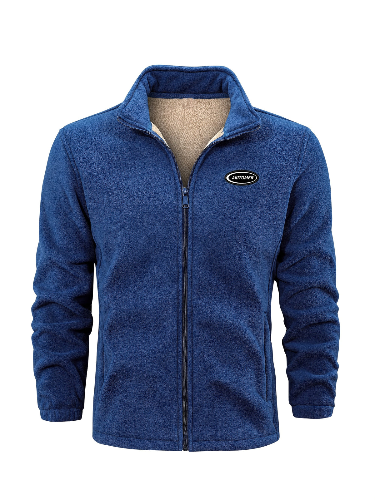 Dorvelli | Men's Jacket – Stand Collar Brushed Zip