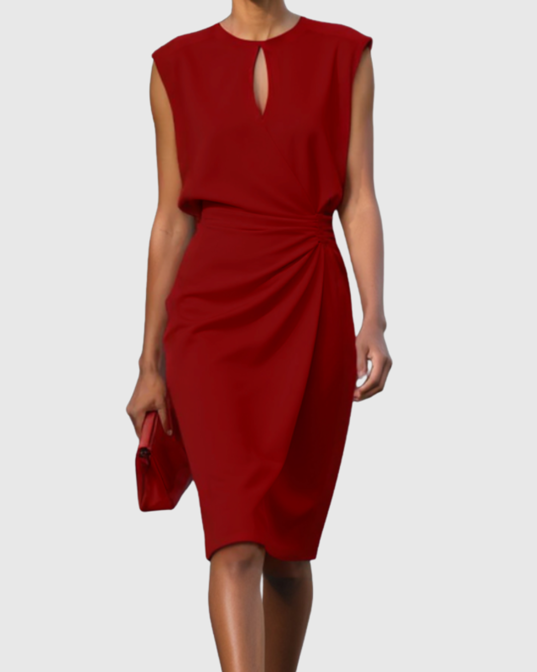 Dorvelli | Women's Midi Dress – Elegant Comfortable Every Occasion