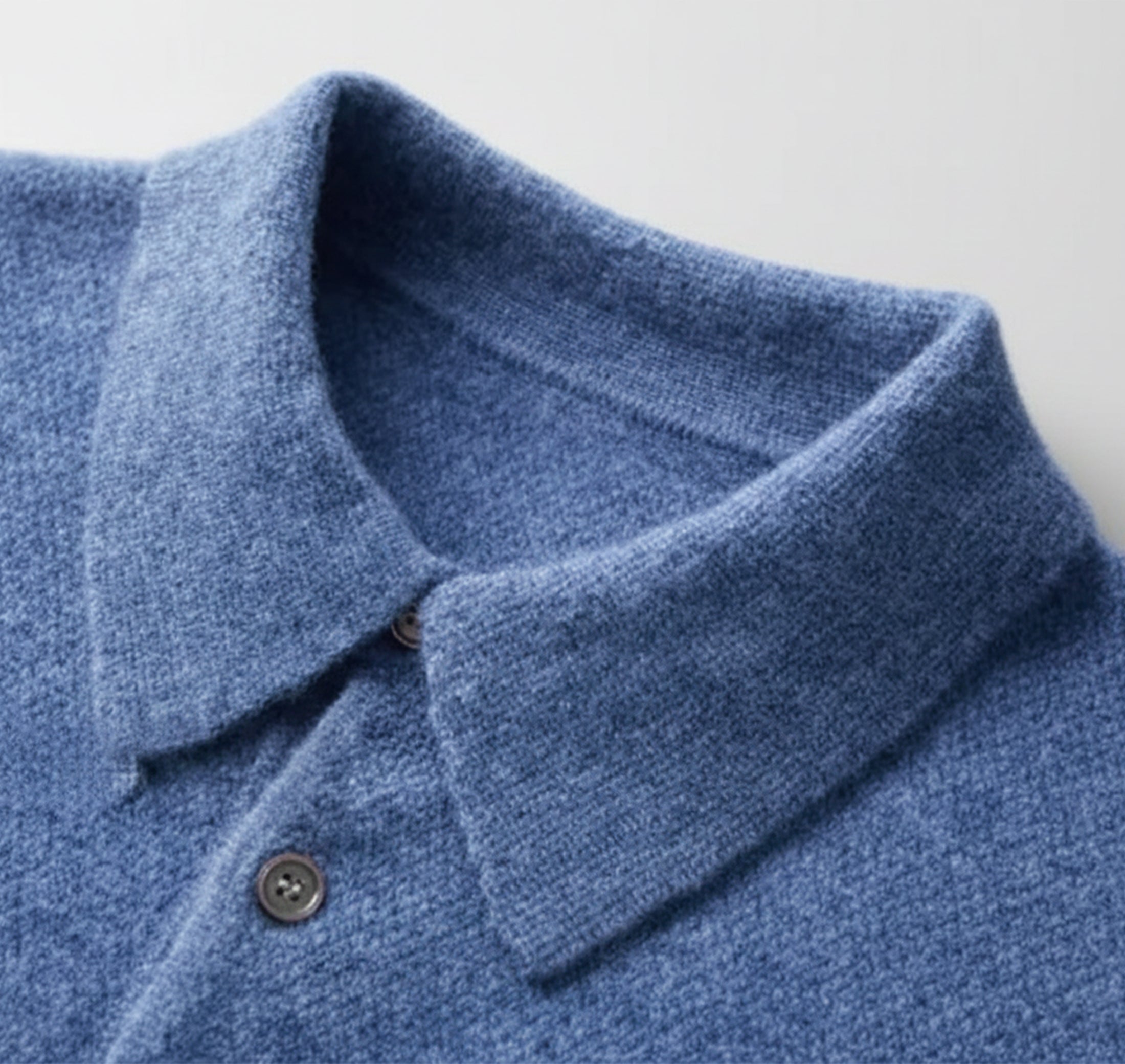 Dorvelli | Men’s Polo Collar Knit – Warm Daily Layer