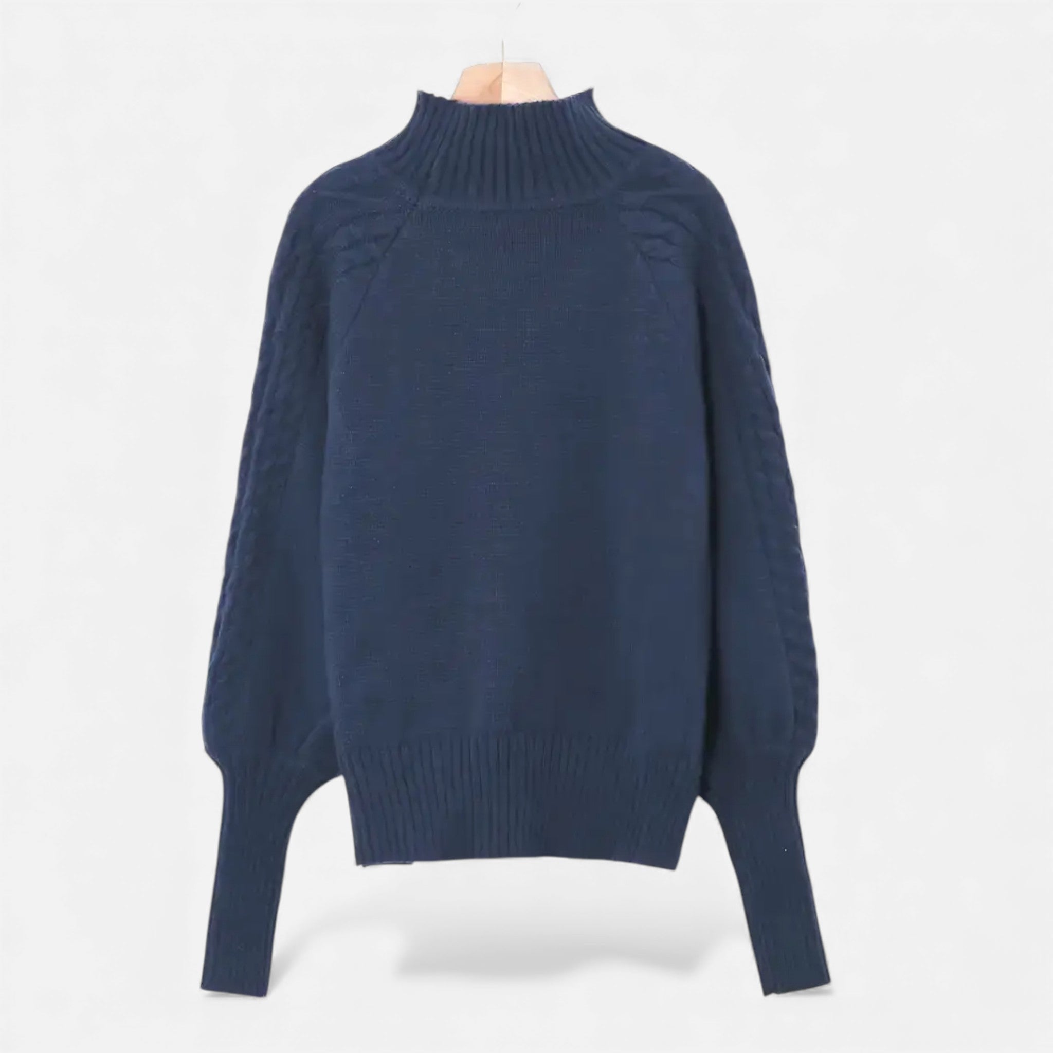 Dorvelli | Women’s Sweater – Elegant High-Neck Knit