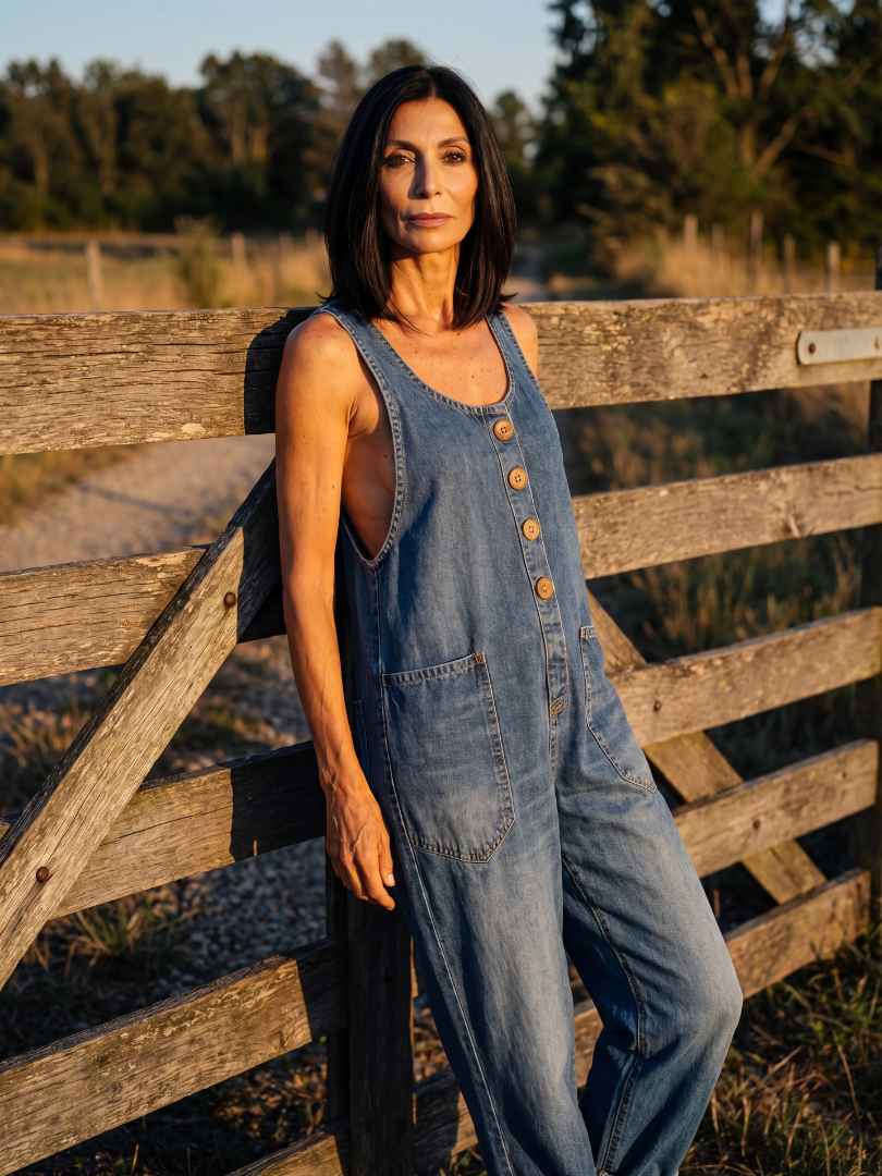 Dorvelli | Women's Jumpsuit – Rooster Motif