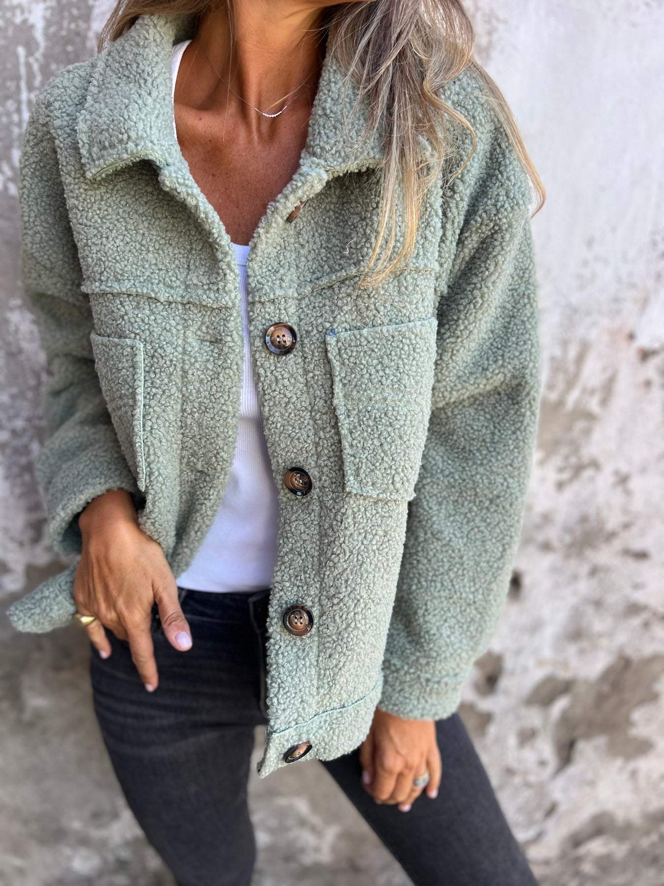 Women's Plush Shacket