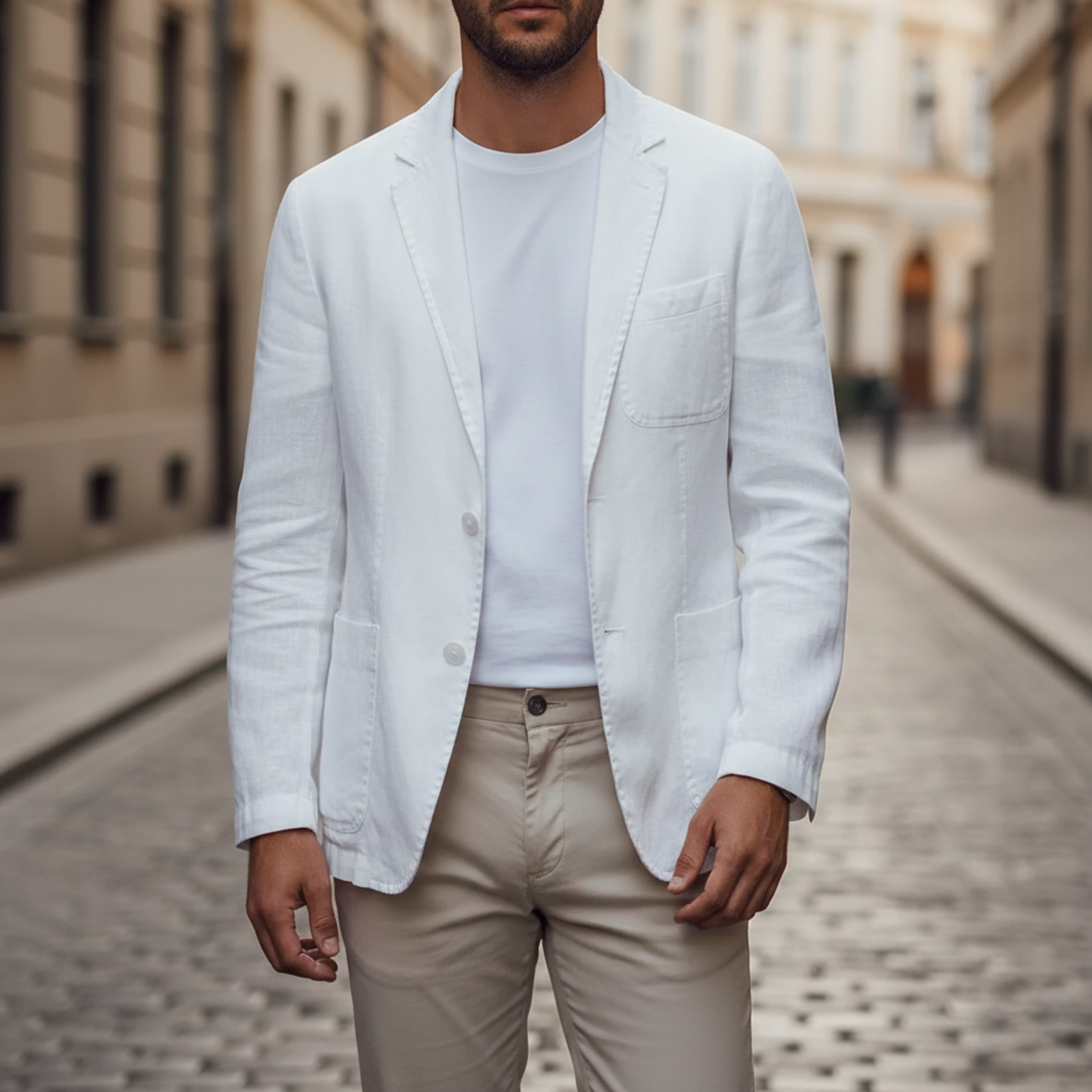 Dorvelli | Men’s Blazer – Single-Breasted Tailored