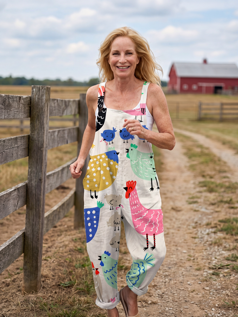 Dorvelli | Women's Jumpsuit – Everyday Motif Strap