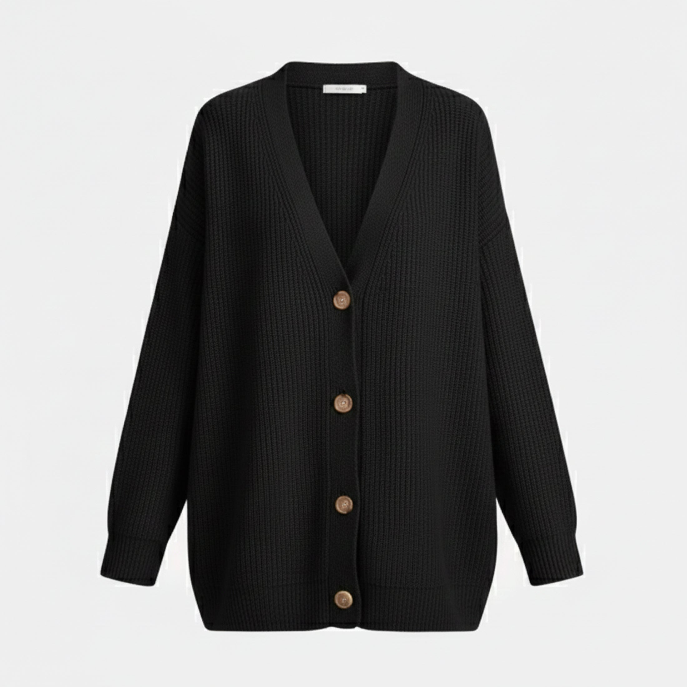 Dorvelli | Women’s V-Neck Knit Cardigan – Sequin Casual Edition