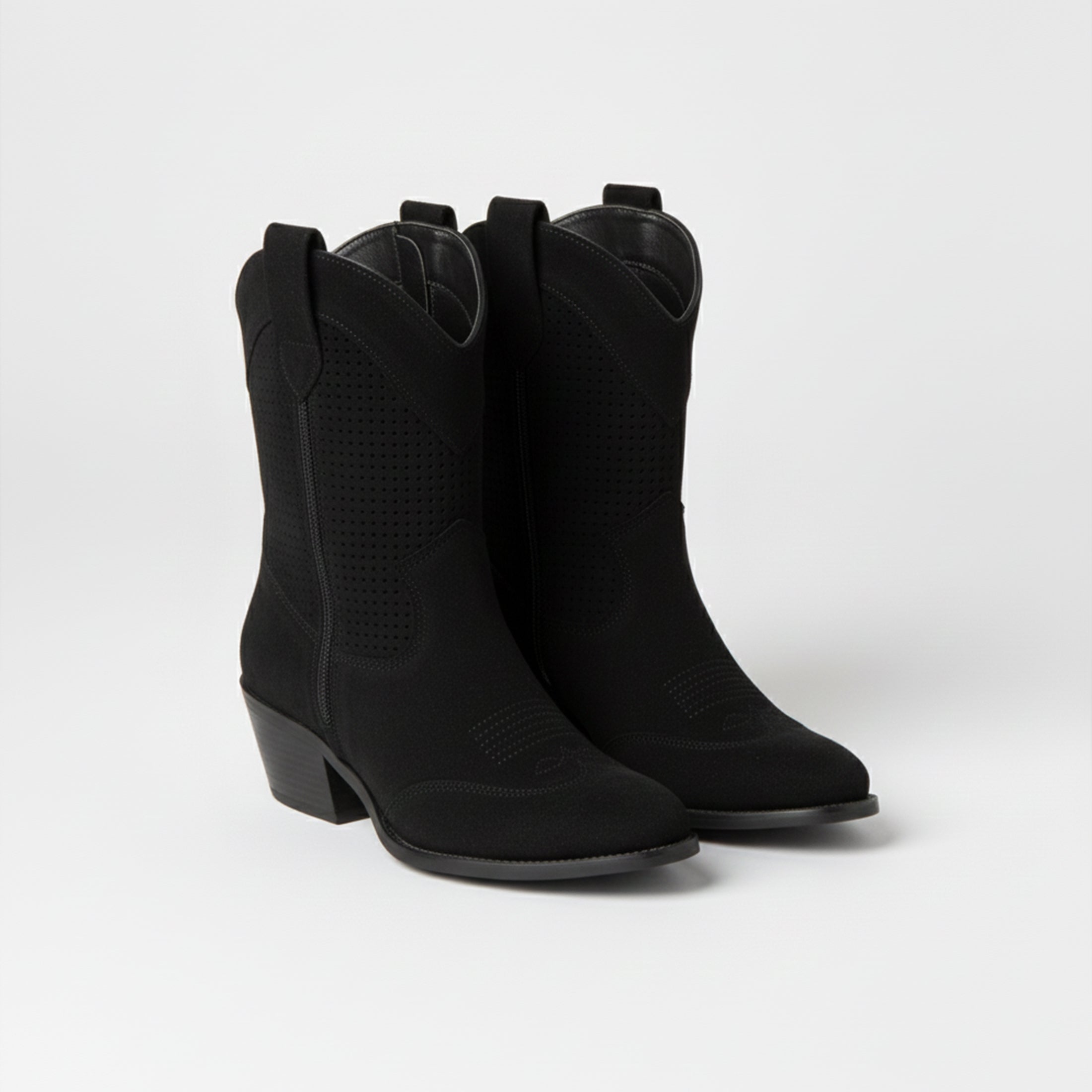 Dorvelli | Women’s Ankle Boots – Mid-Heel Suede Edition