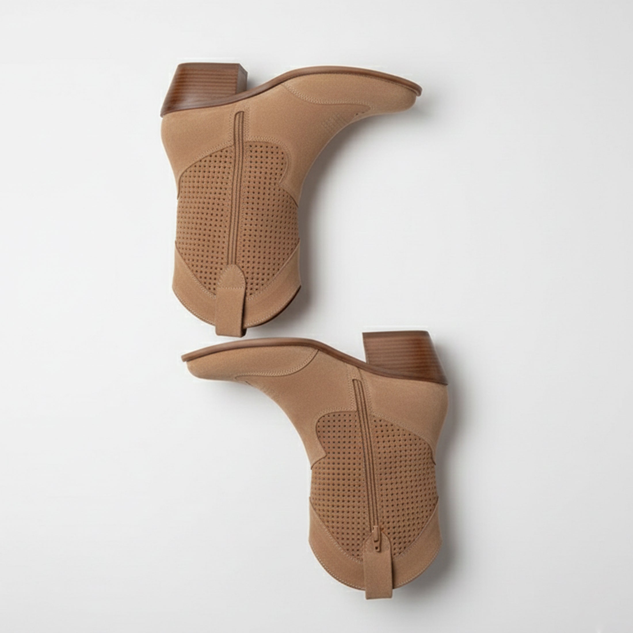 Dorvelli | Women’s Ankle Boots – Mid-Heel Suede Edition