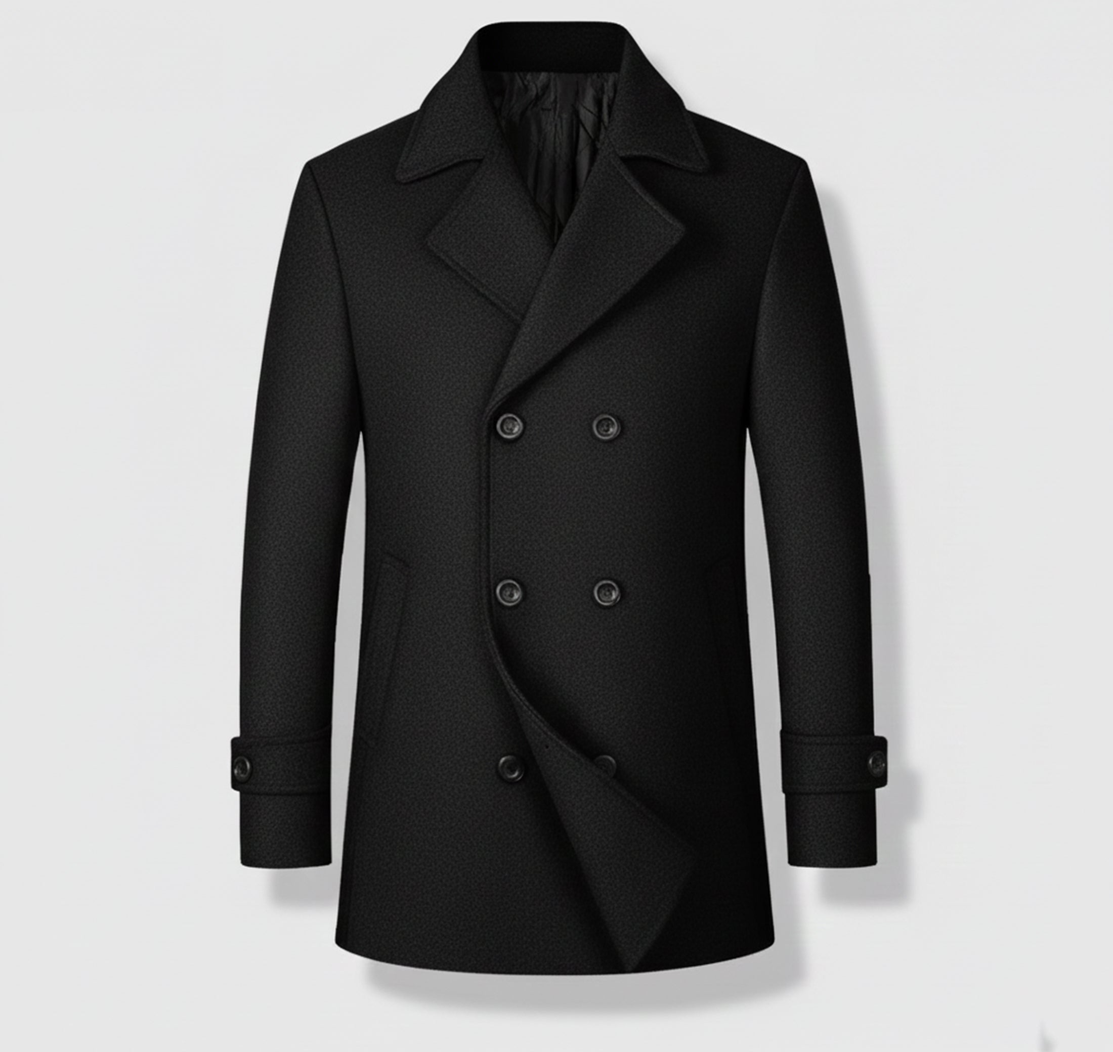 Dorvelli | Men’s Classic Wool Coat – Modern Leisure Edition