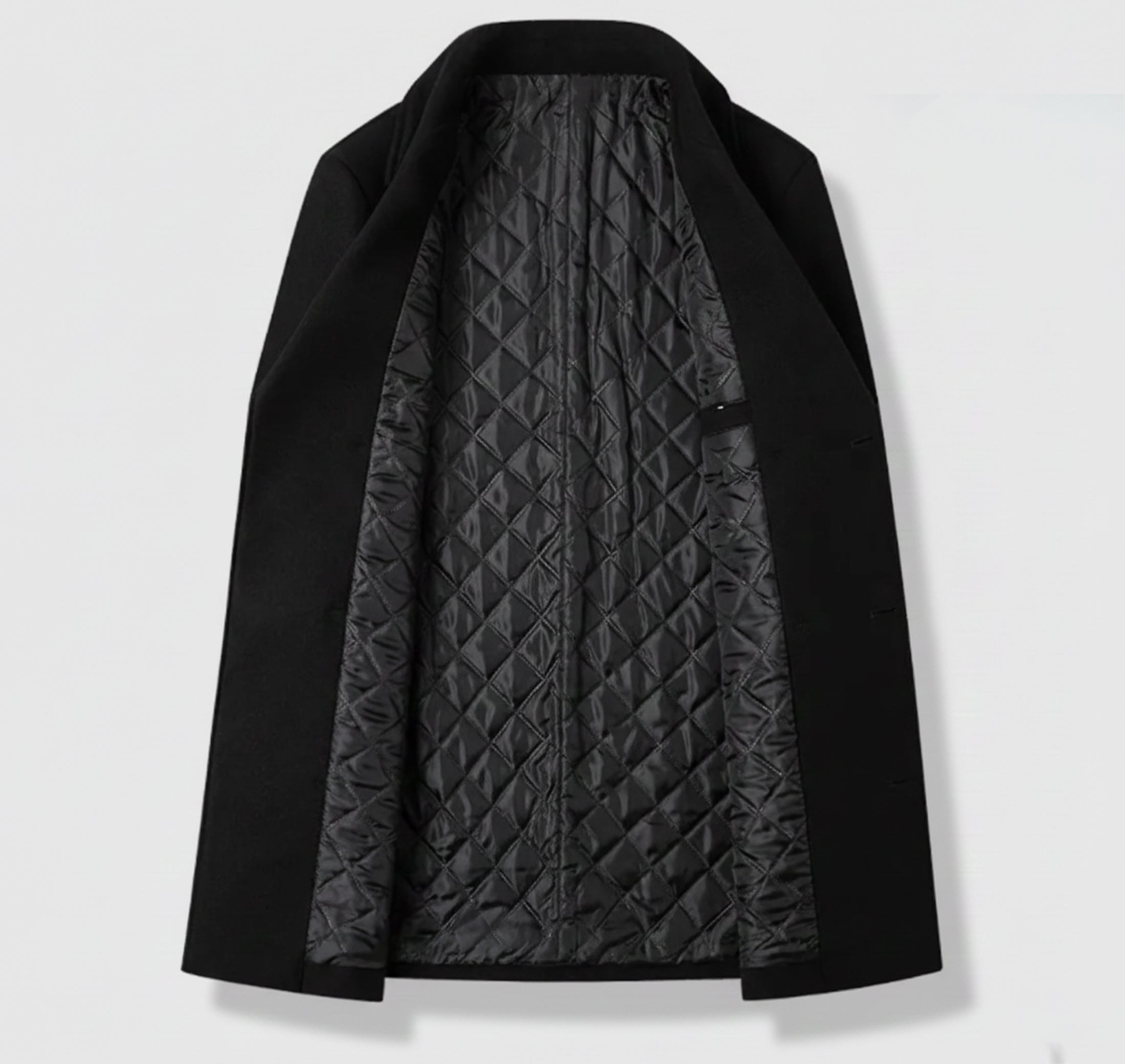 Dorvelli | Men’s Classic Wool Coat – Modern Leisure Edition