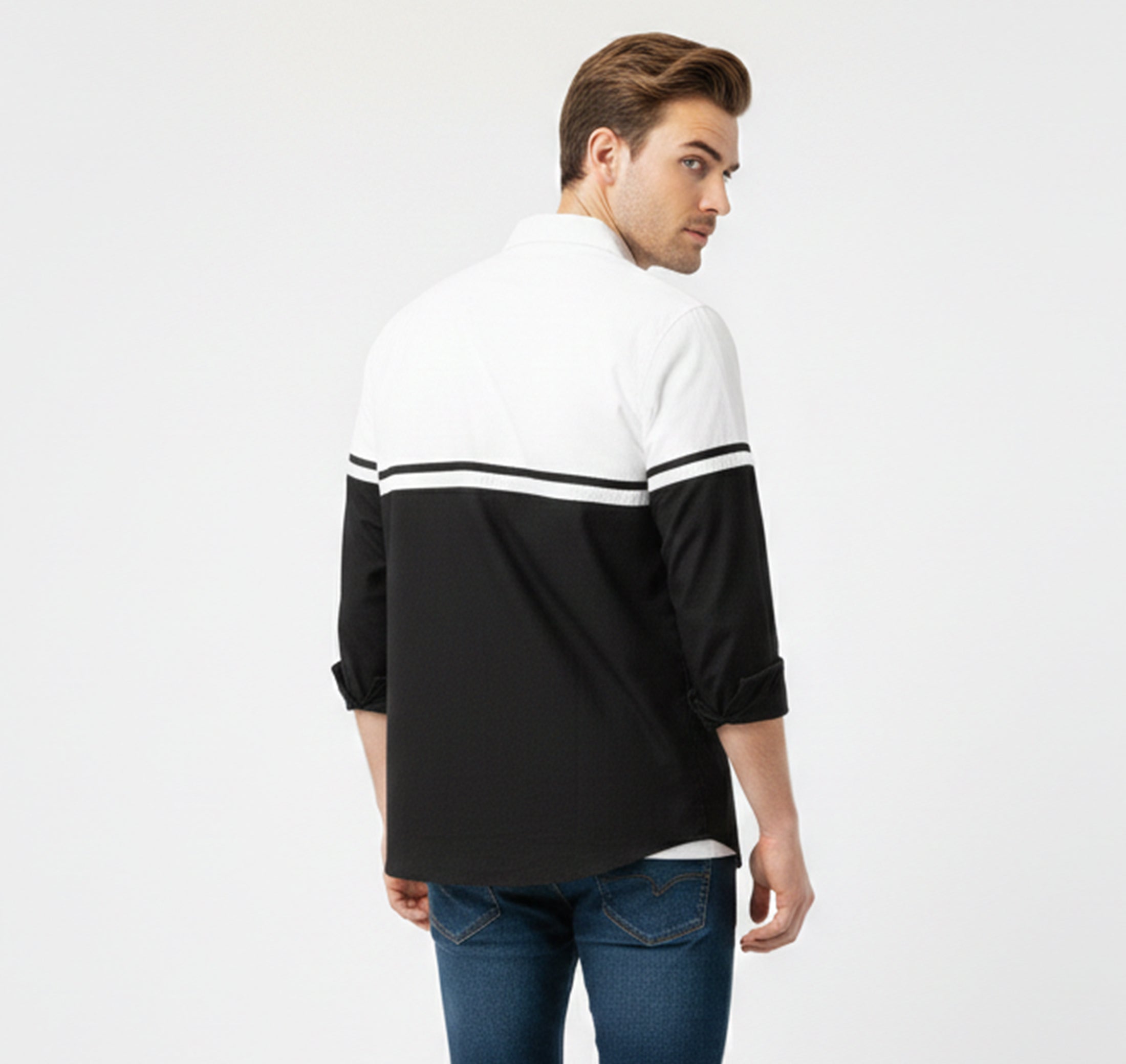 Dorvelli | Men’s Casual Cotton Shirt – Modern Ease