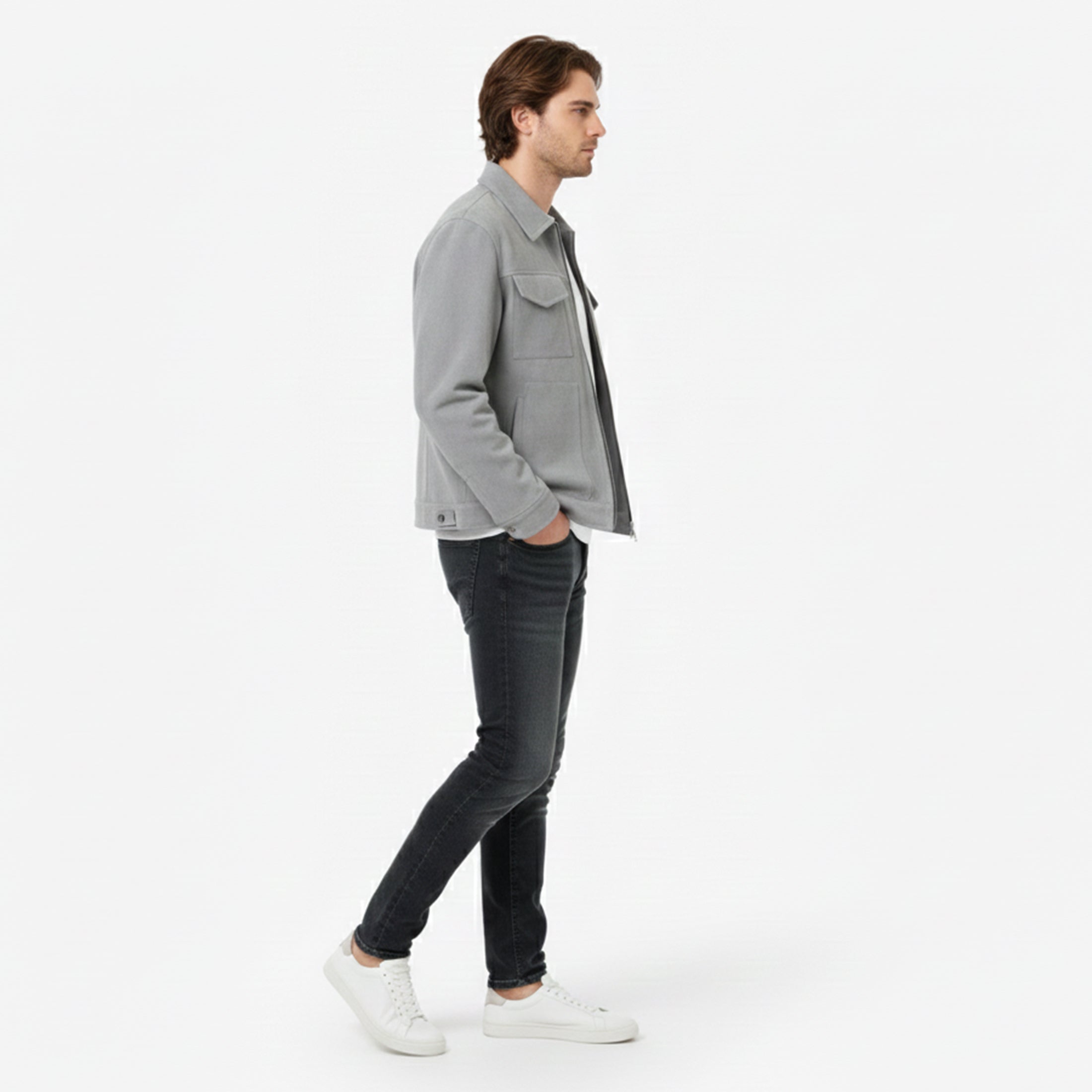 Dorvelli | Men’s Zip Jacket – City Warm Style