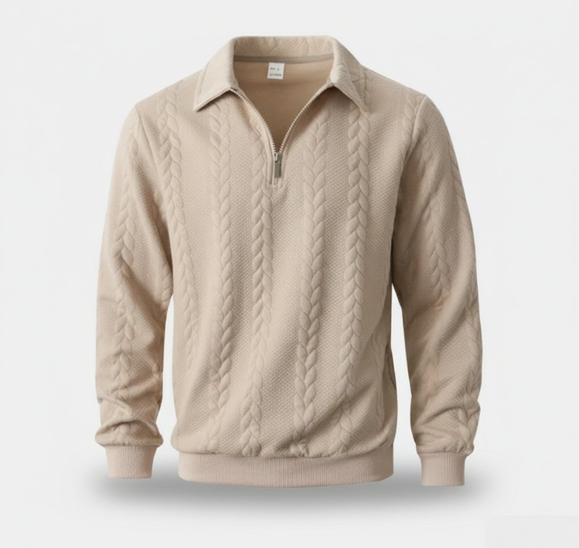 Dorvelli | Men’s Jacquard Knitwear – Loose Lapel Classic