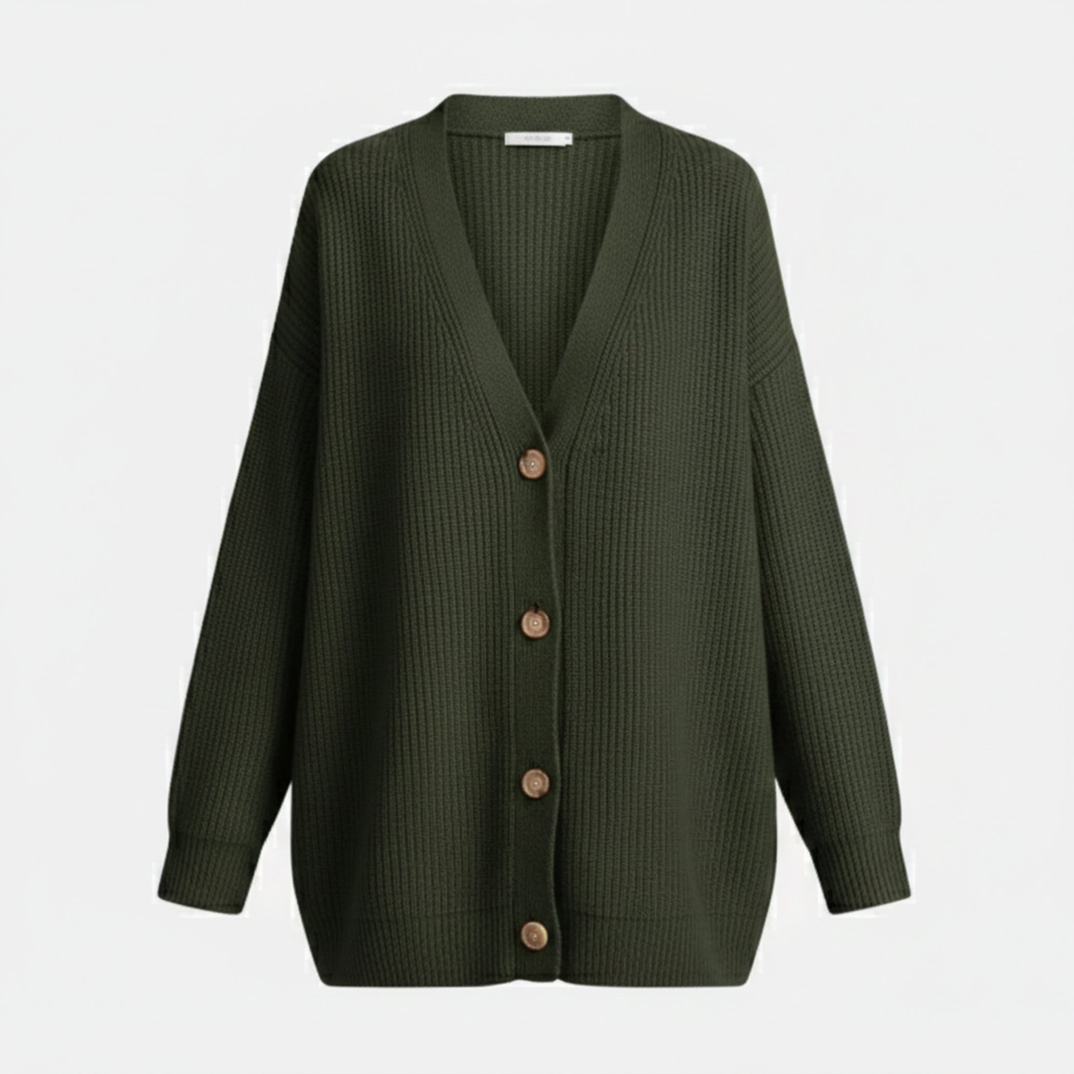 Dorvelli | Women’s V-Neck Knit Cardigan – Sequin Casual Edition