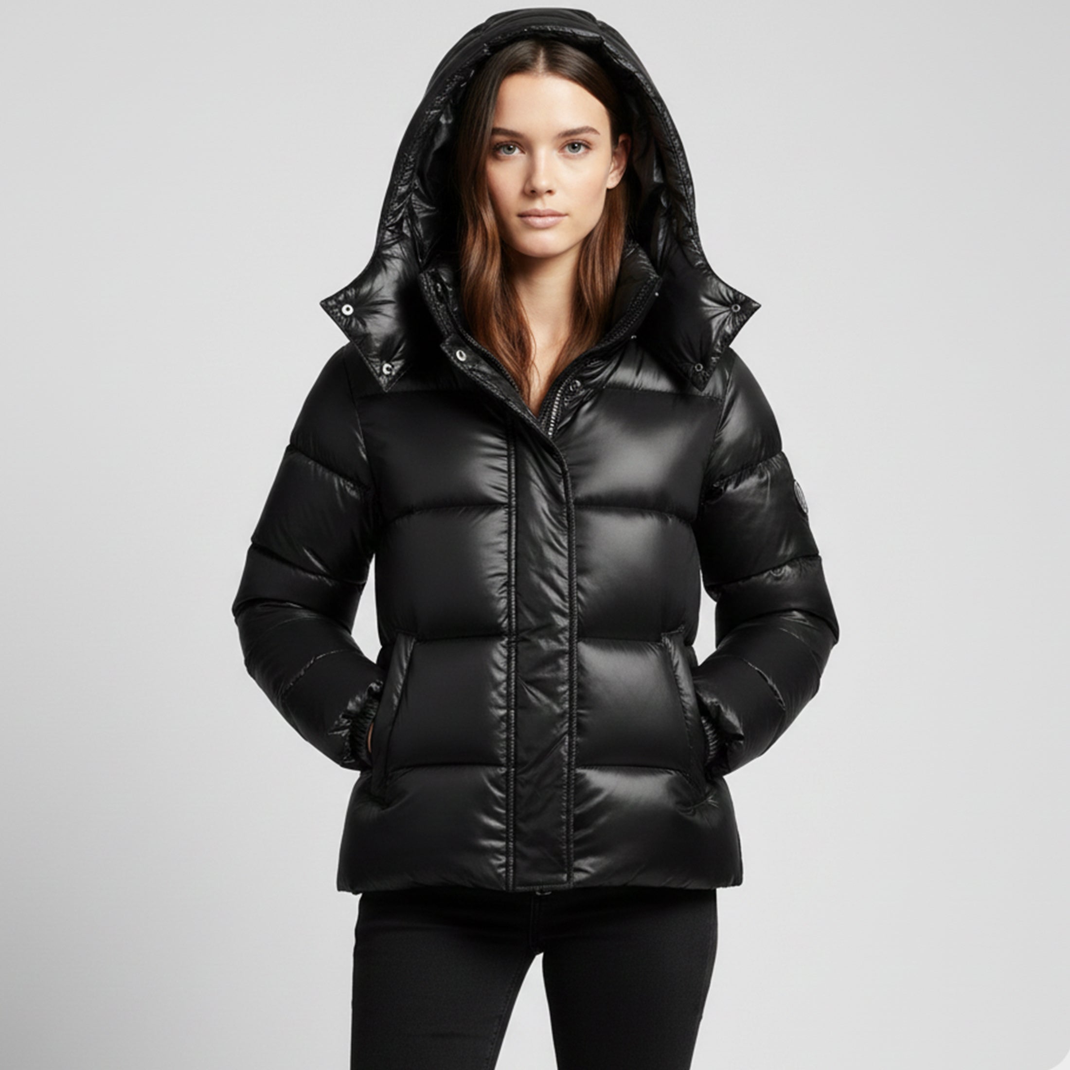 Dorvelli | Women’s Hooded Jacket – Casual Puffer Edition