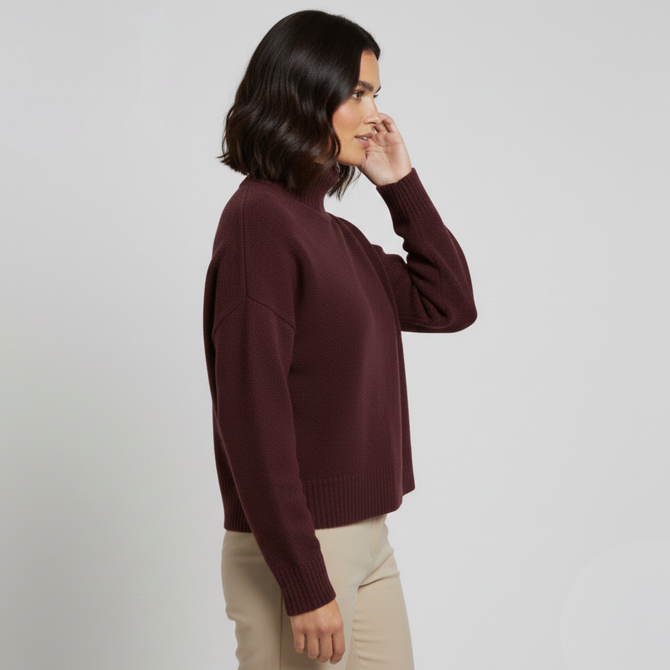 Dorvelli | Women’s Turtleneck Pullover – Urban Vintage Style