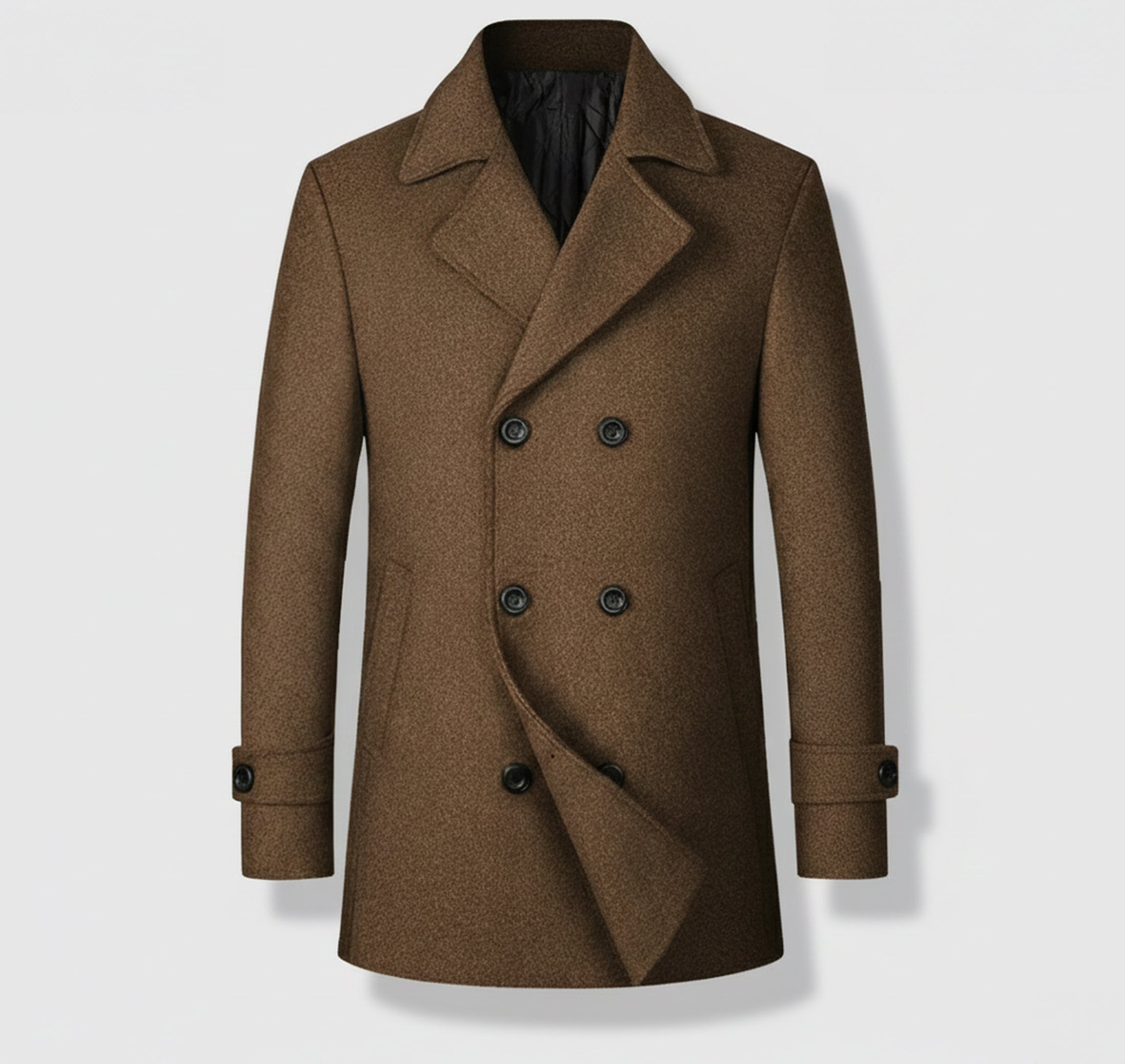 Dorvelli | Men’s Classic Wool Coat – Modern Leisure Edition