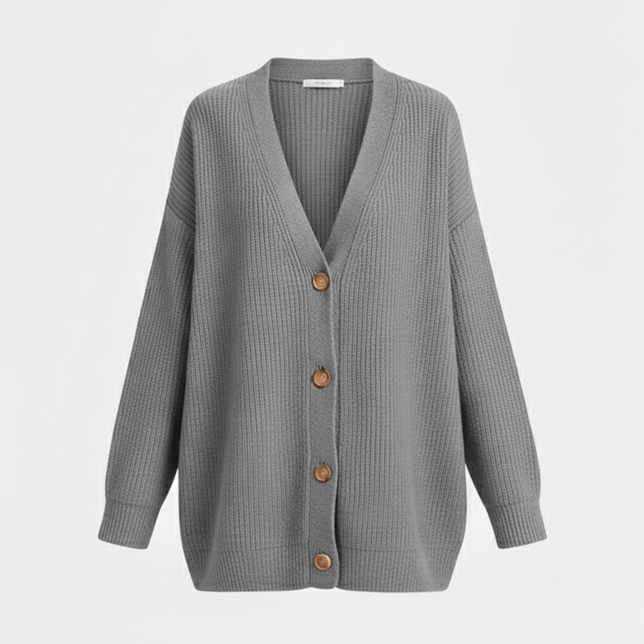 Dorvelli | Women’s V-Neck Knit Cardigan – Sequin Casual Edition