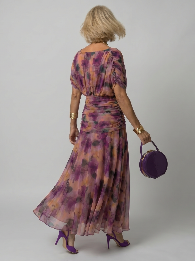 Dorvelli | Women's Midi Dress – Off Shoulder Flow