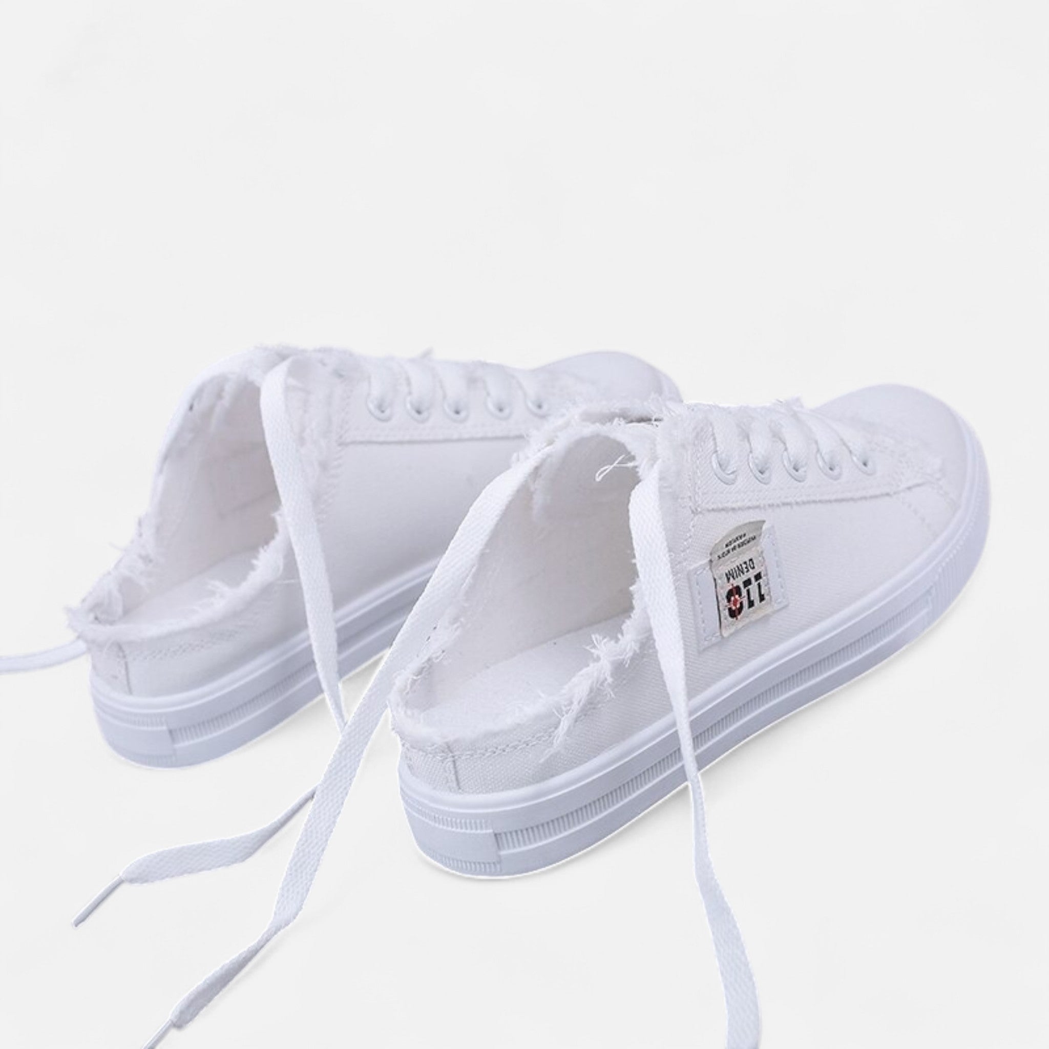 Dorvelli | Women’s Sneakers – Low-Top Canvas Everyday Elegance
