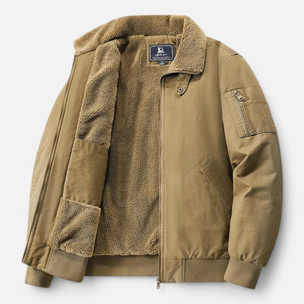 Dorvelli | Men’s Jacket – Timeless Cotton & Lambswool