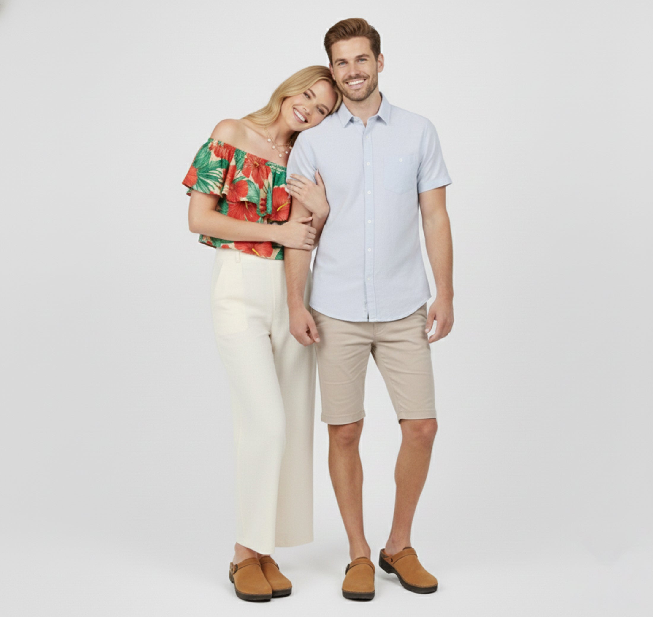 Dorvelli | Unisex Suede Clog Sandals – Closed Toe Comfort