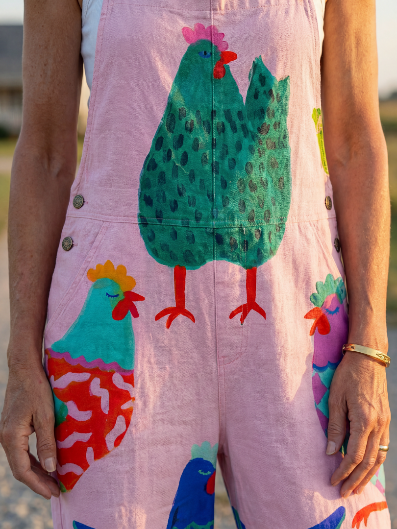 Dorvelli | Women's Jumpsuit – Hen Motif