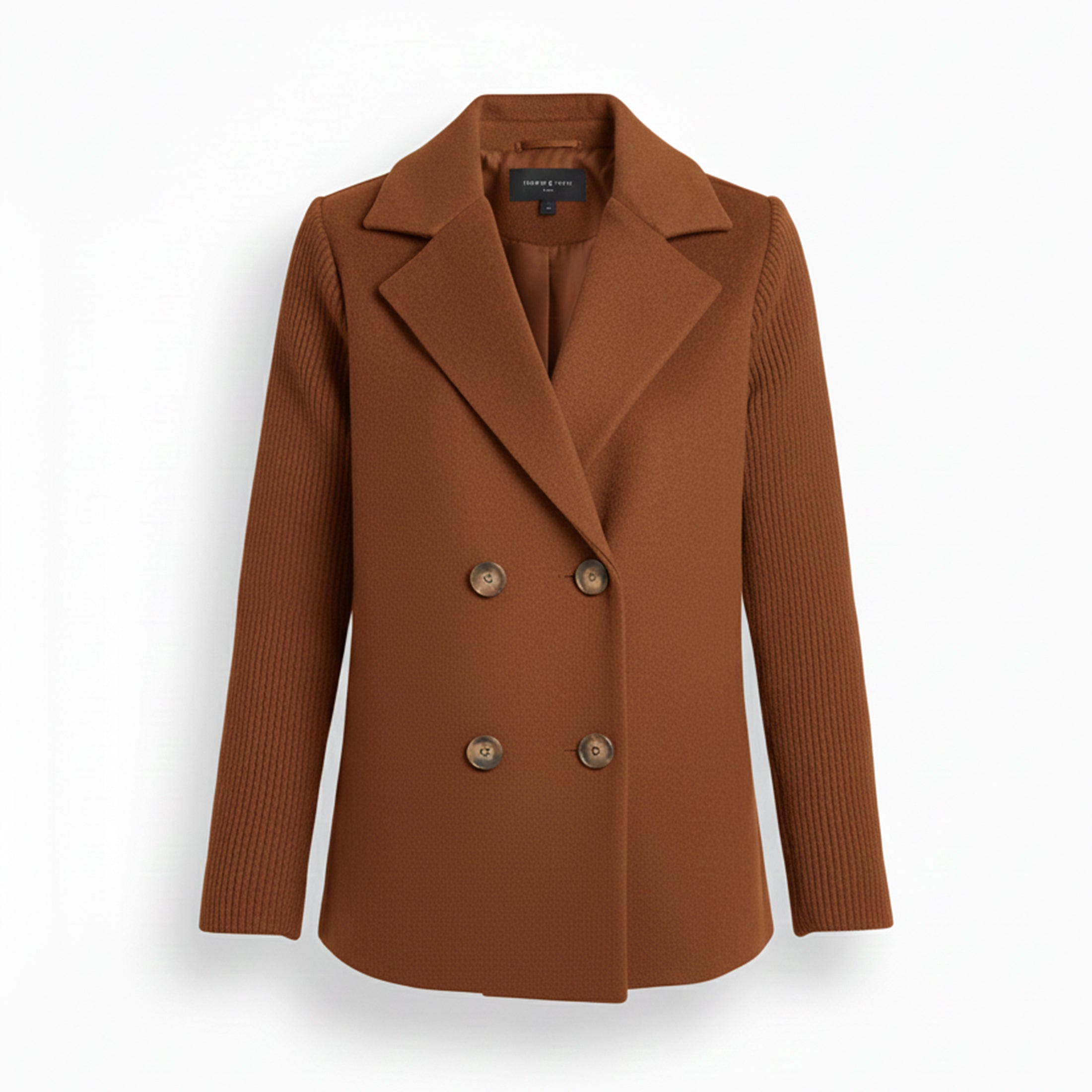 Dorvelli | Women’s Fashion Jacket – Textured Knit Detail
