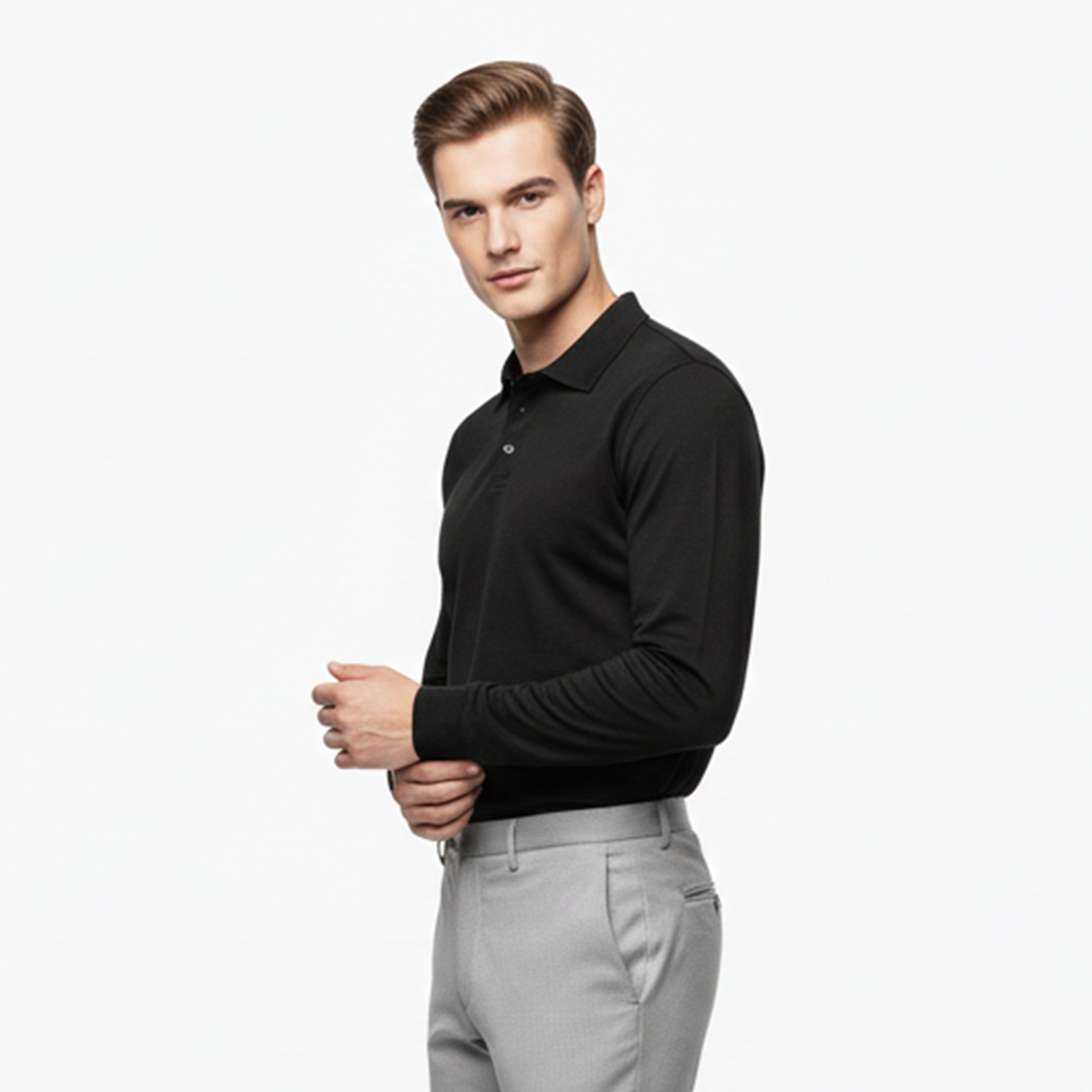 Dorvelli | Men’s Cotton Polo Tee – Heritage Fit