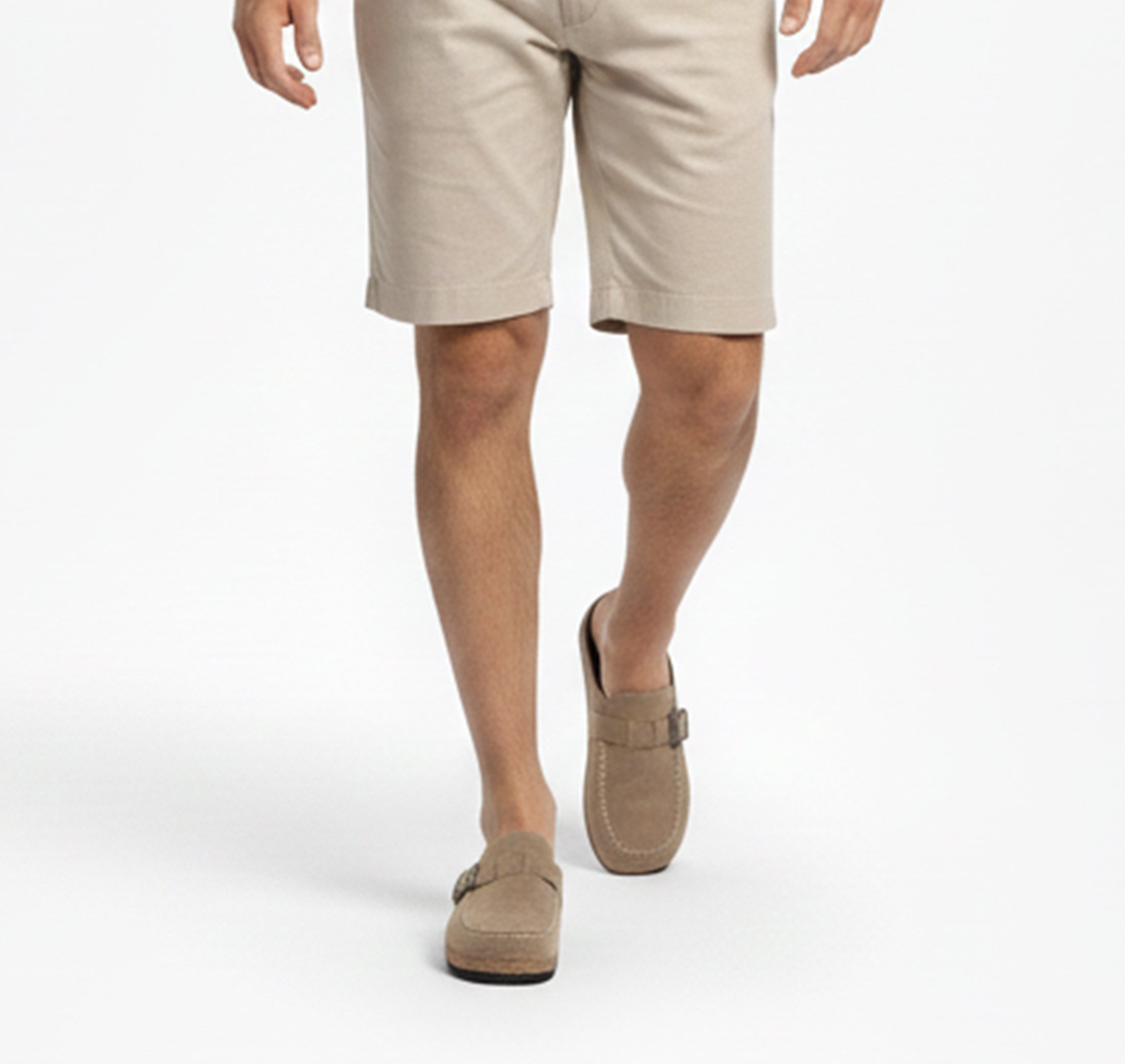 Dorvelli | Suede Buckle Slippers – Lightweight Comfort