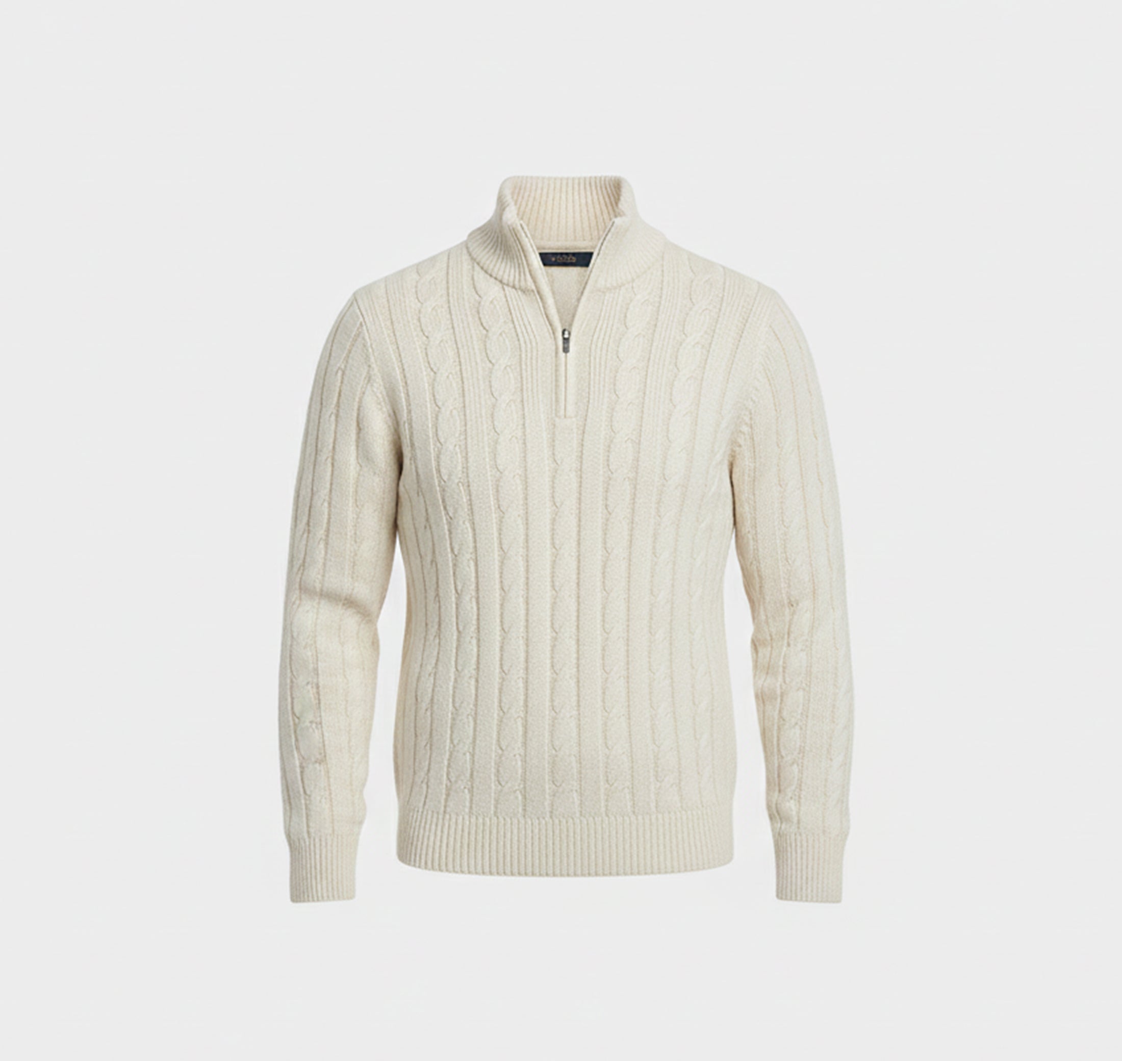 Dorvelli | Men’s Wool Sweater – Mock Neck Classic