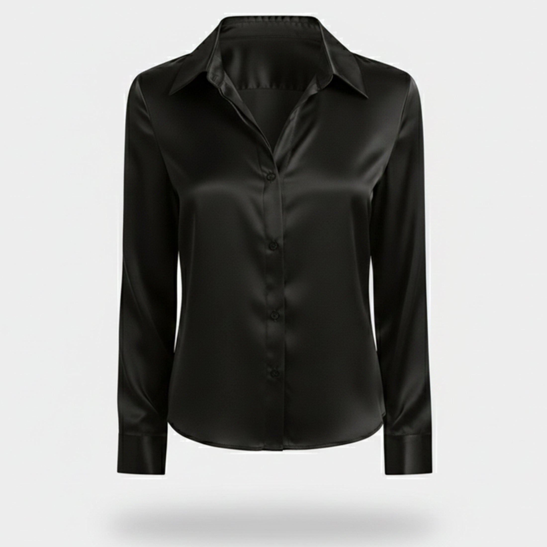 Dorvelli | Women’s Satin Shirt – Polished Workwear Edition