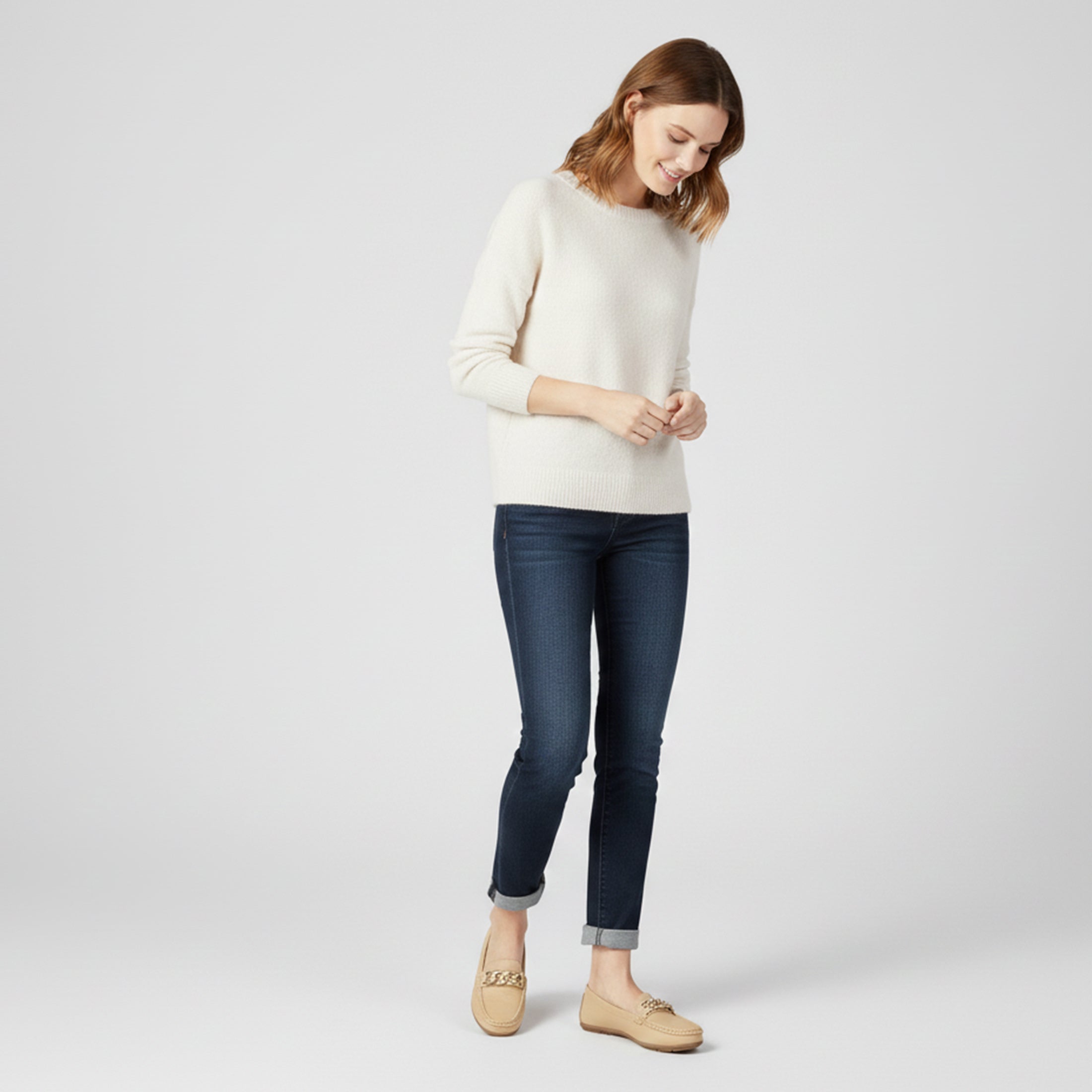 Dorvelli | Women’s Casual Flats – Metal Accent Style