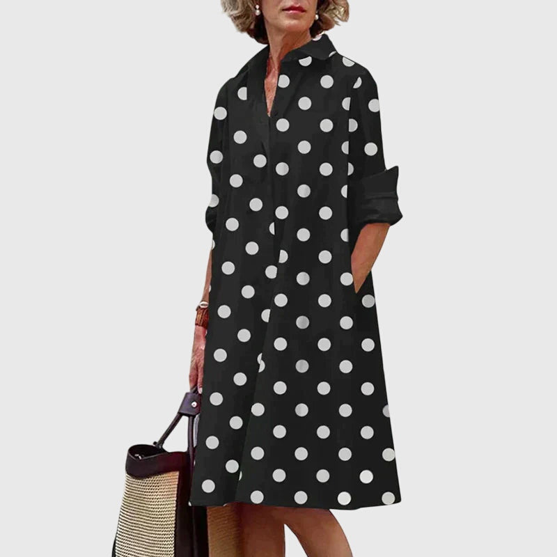 Dorvelli | Women's Midi Dress – Paige Elegant Pockets