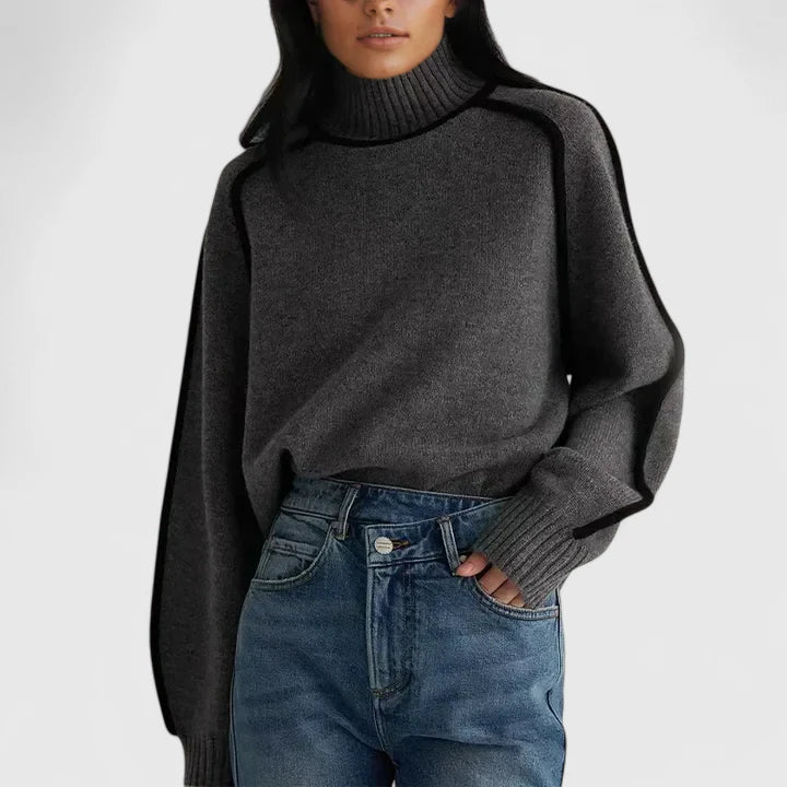 Women's Roll Neck Jumper
