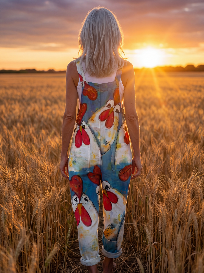 Dorvelli | Women's Jumpsuit – Playful Motif