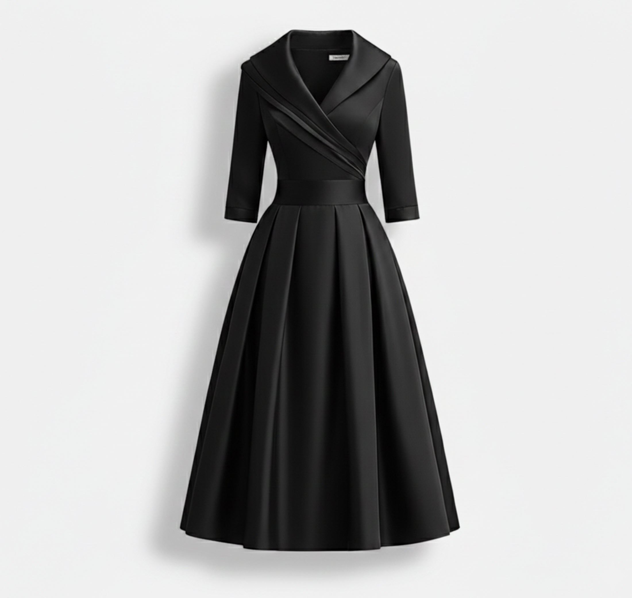 Dorvelli | Women’s Waist-Defined Dress – Timeless Formal Style