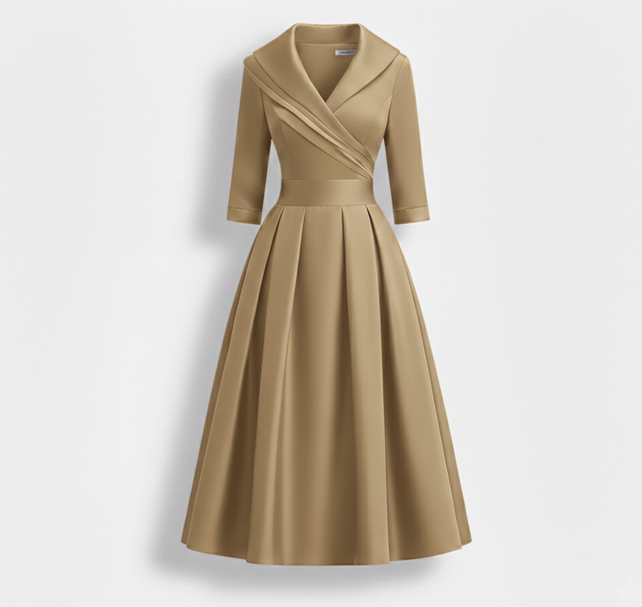 Dorvelli | Women’s Waist-Defined Dress – Timeless Formal Style