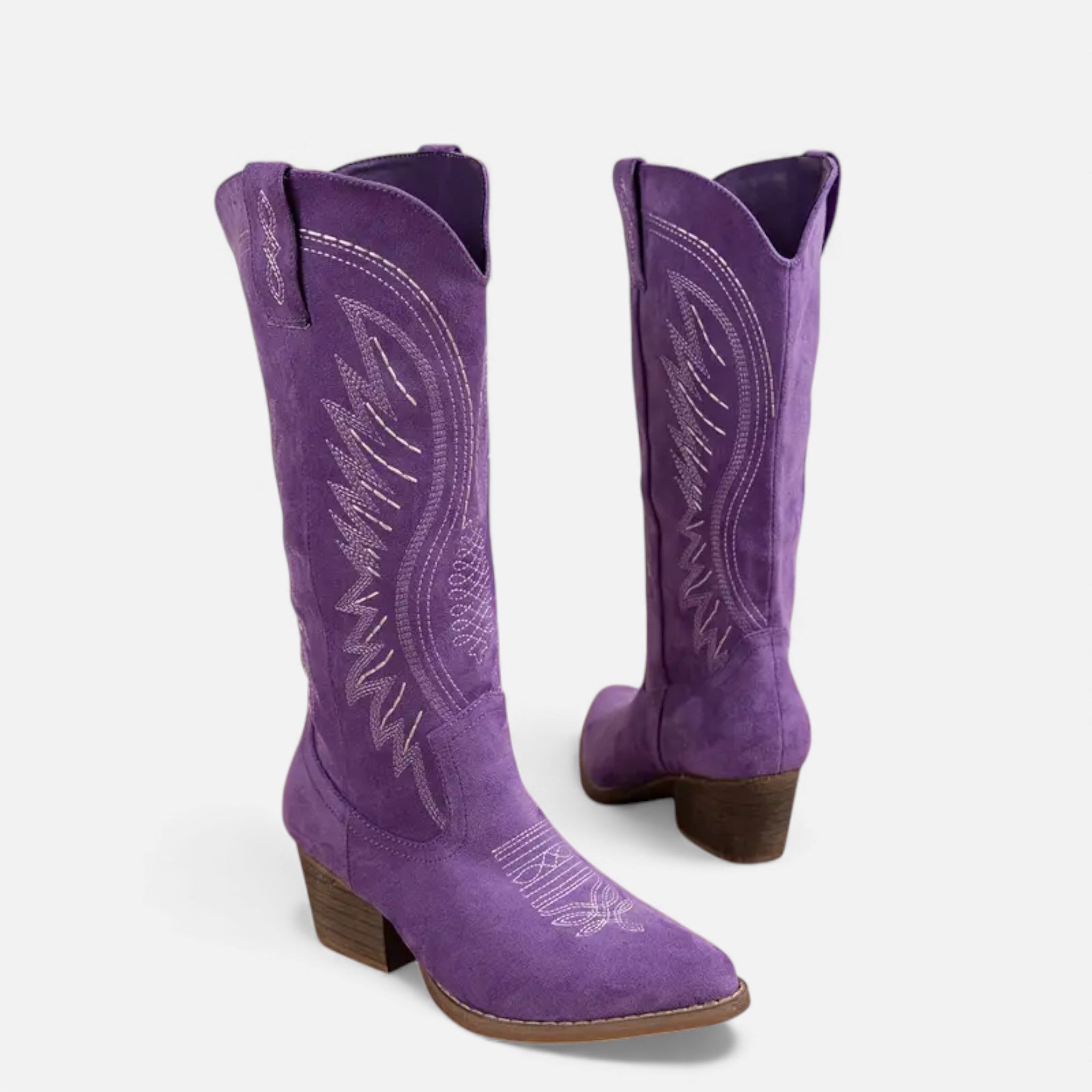Dorvelli | Women’s Embroidered Cowboy Boots – Western Chic Elegance