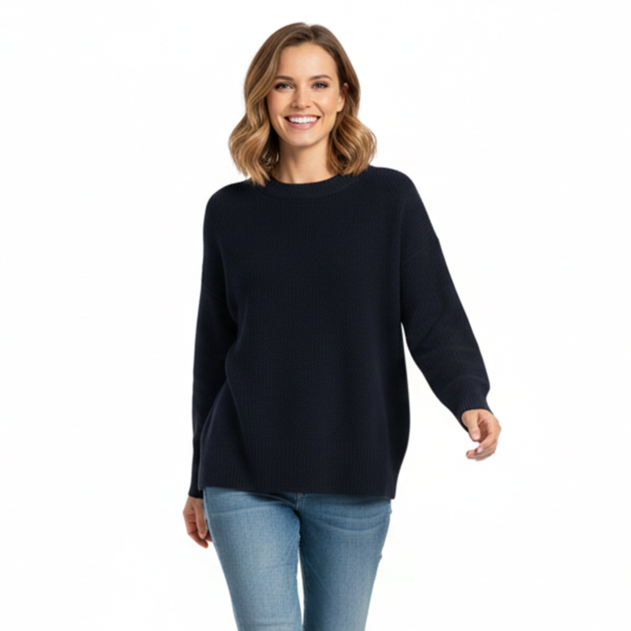 Dorvelli | Women’s Warm Knit Sweater – All-Match Comfort
