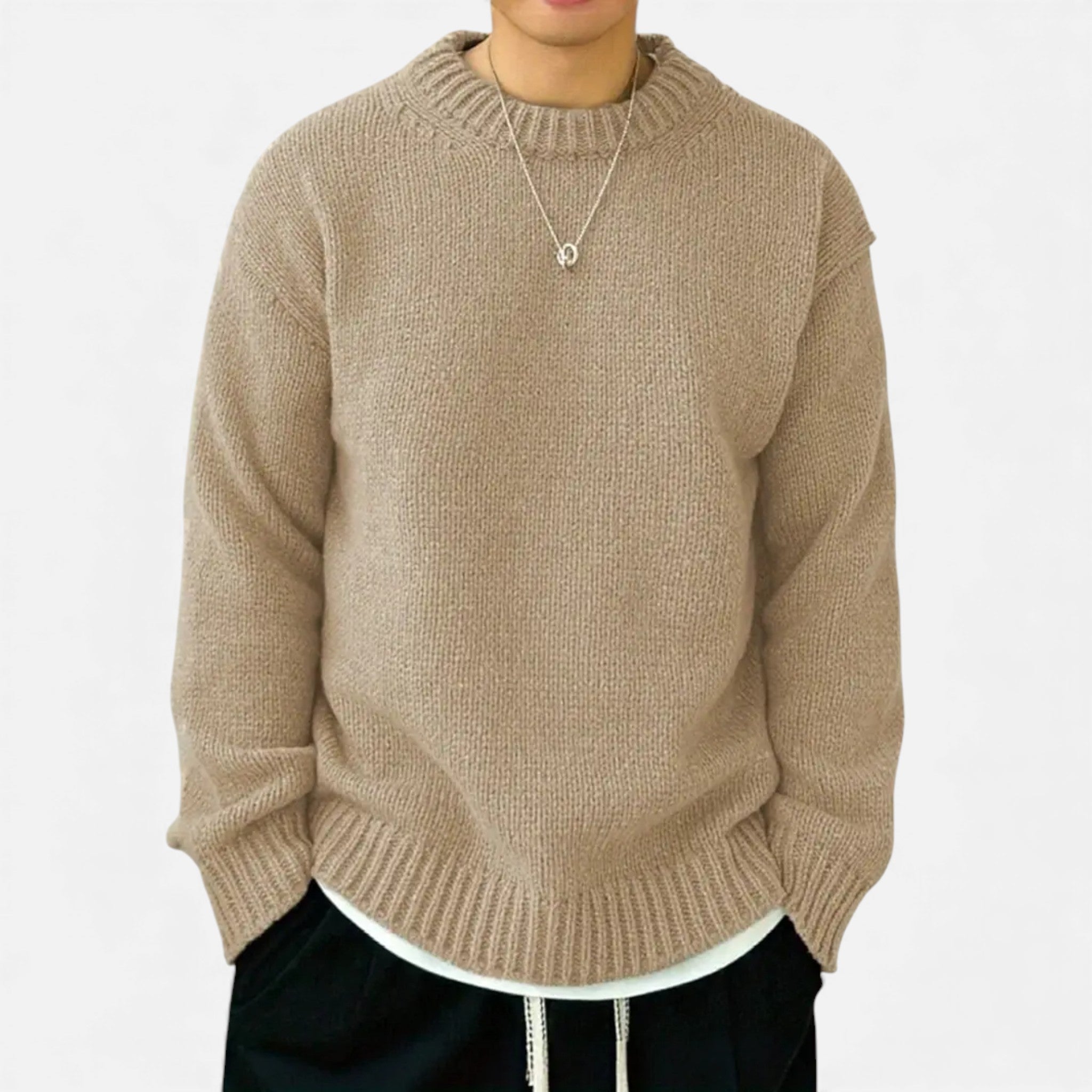 Dorvelli | Men’s Sweater – Crew-Neck Winter Essential