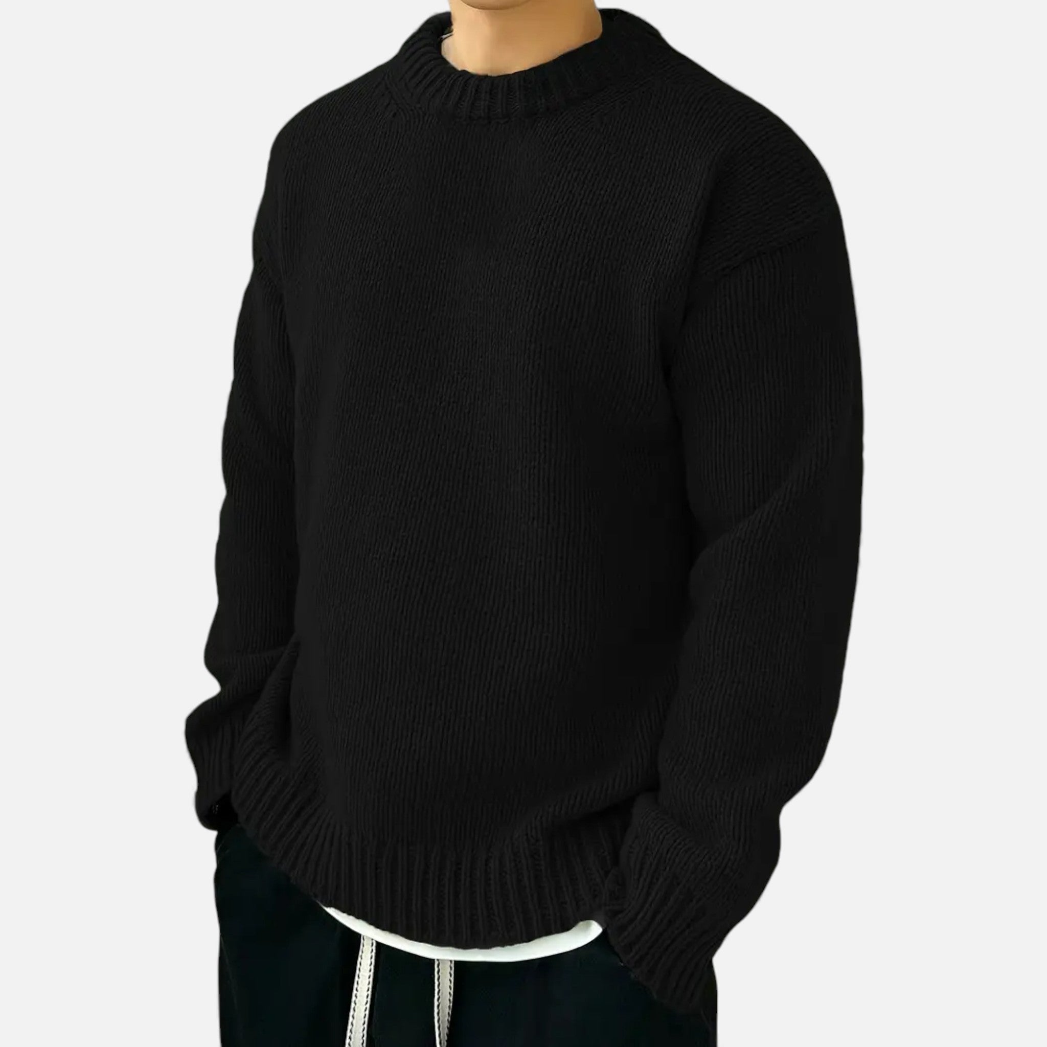 Dorvelli | Men’s Sweater – Crew-Neck Winter Essential