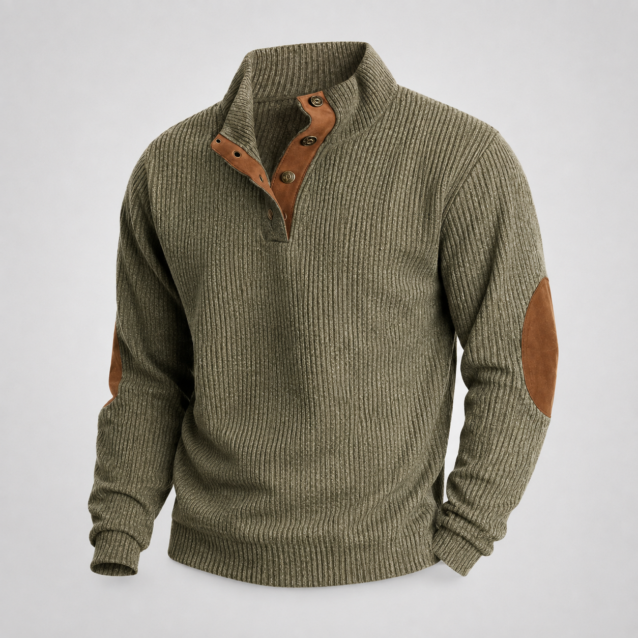 Men’s Ribbed Knit Jumper