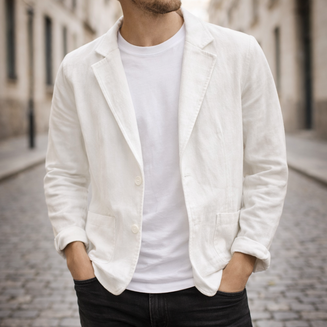 Dorvelli | Men’s Blazer – Two-Button Tailored Jacket