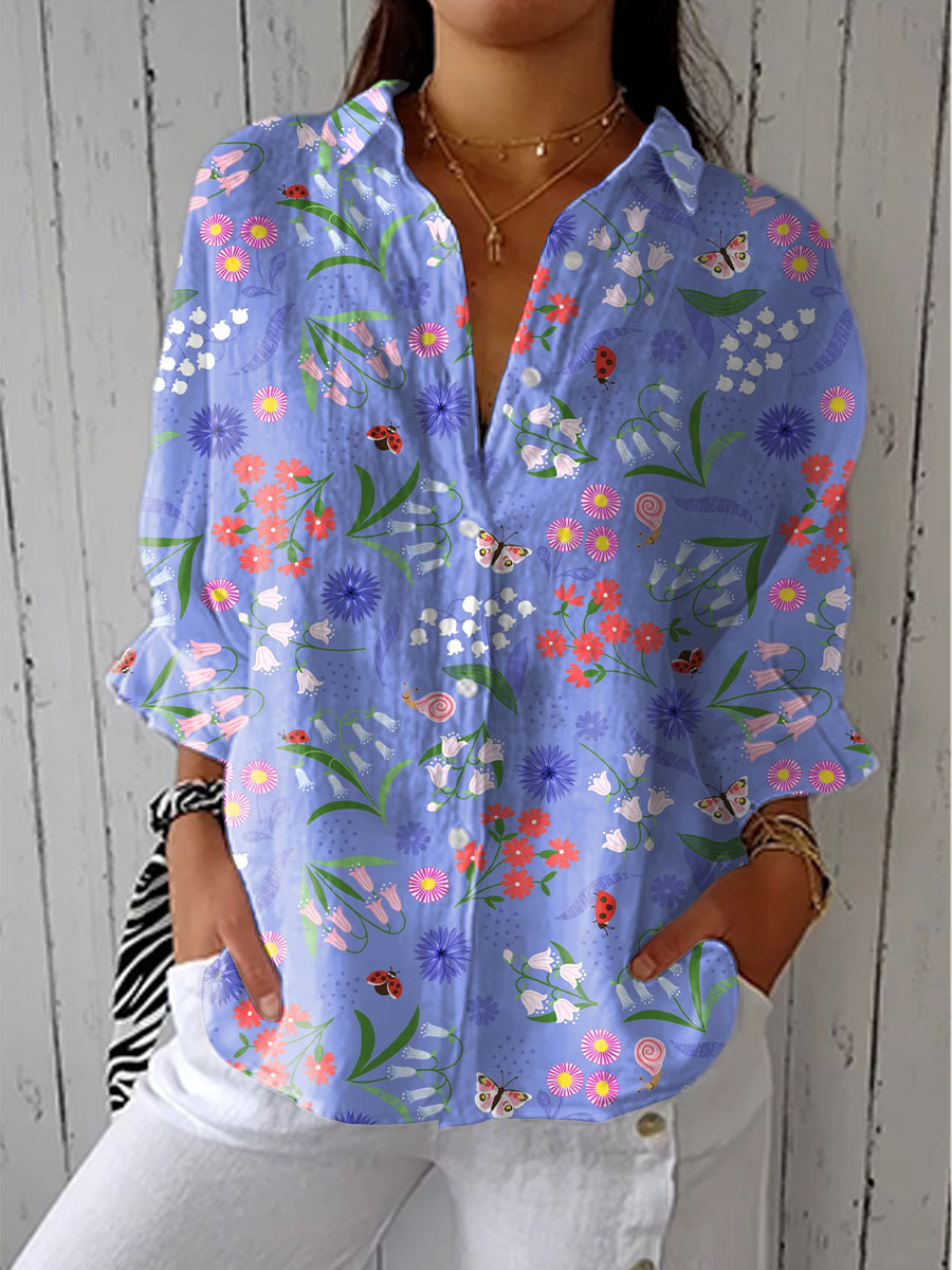 Dorvelli | Women's Blouse – Spring Garden
