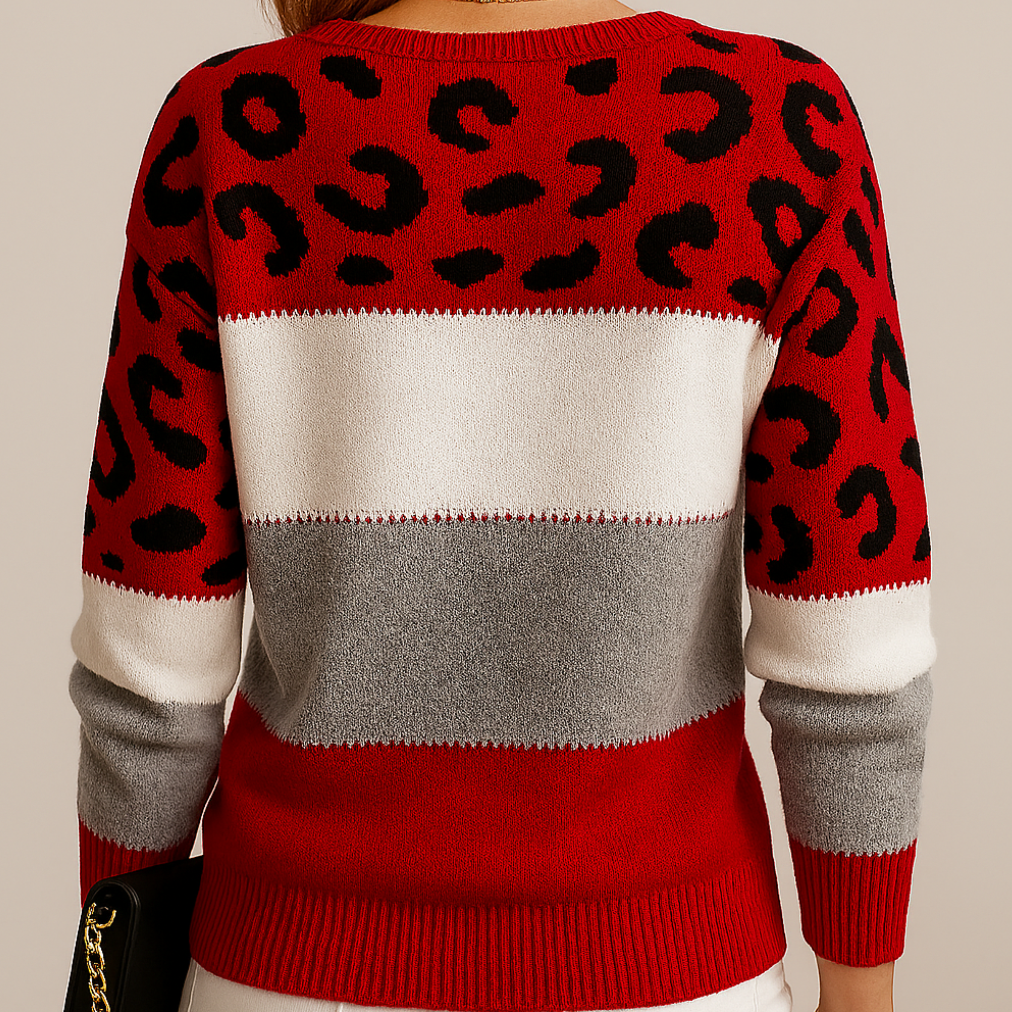 Women’s Colour Block Jumper