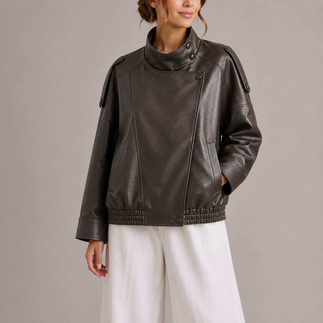 Women's Oversized Bomber